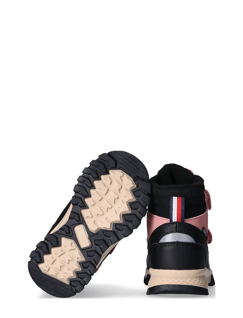 Tommy Hilfiger - TOMMY HILFIGER WINTER BOOTS TRIPLETEX TECHNOLOGY FLEECE LINING AND INSOLE - winter boots - black/pink - 3
