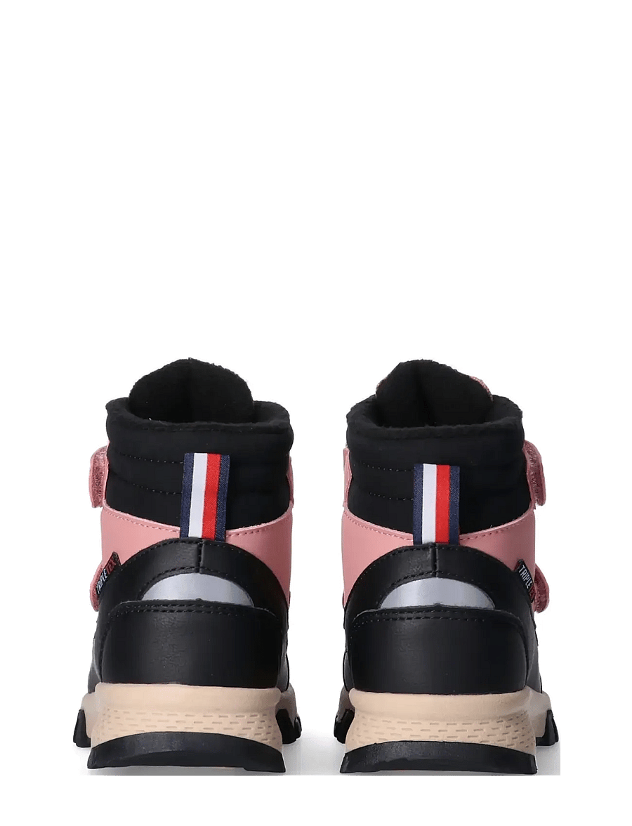 Tommy Hilfiger - TOMMY HILFIGER WINTER BOOTS TRIPLETEX TECHNOLOGY FLEECE LINING AND INSOLE - bottes d'hiver - black/pink - 4