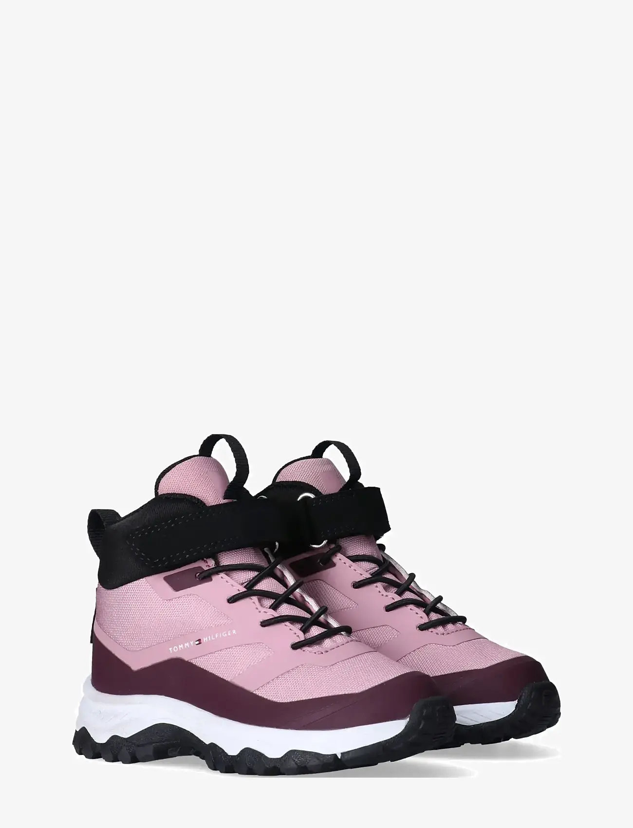 Tommy Hilfiger - TOMMY HILFIGER WINTER BOOTS TRIPLETEX TECHNOLOGY: BREATHABLE LINING, SOFTSHELL, TREATED LINING - vinterstøvler - pink - 0