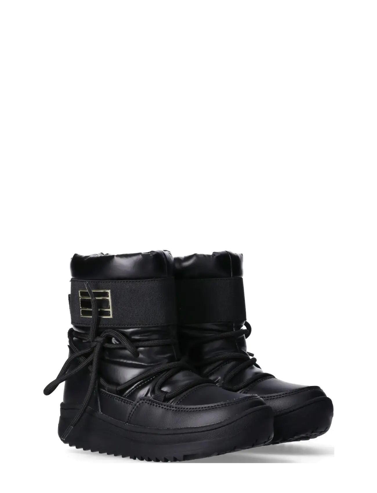 Tommy Hilfiger Snow Boots Faux Leather/Nylon Fabric, Børn, Sne Støvler, Sort, Str: 30/19.5CM