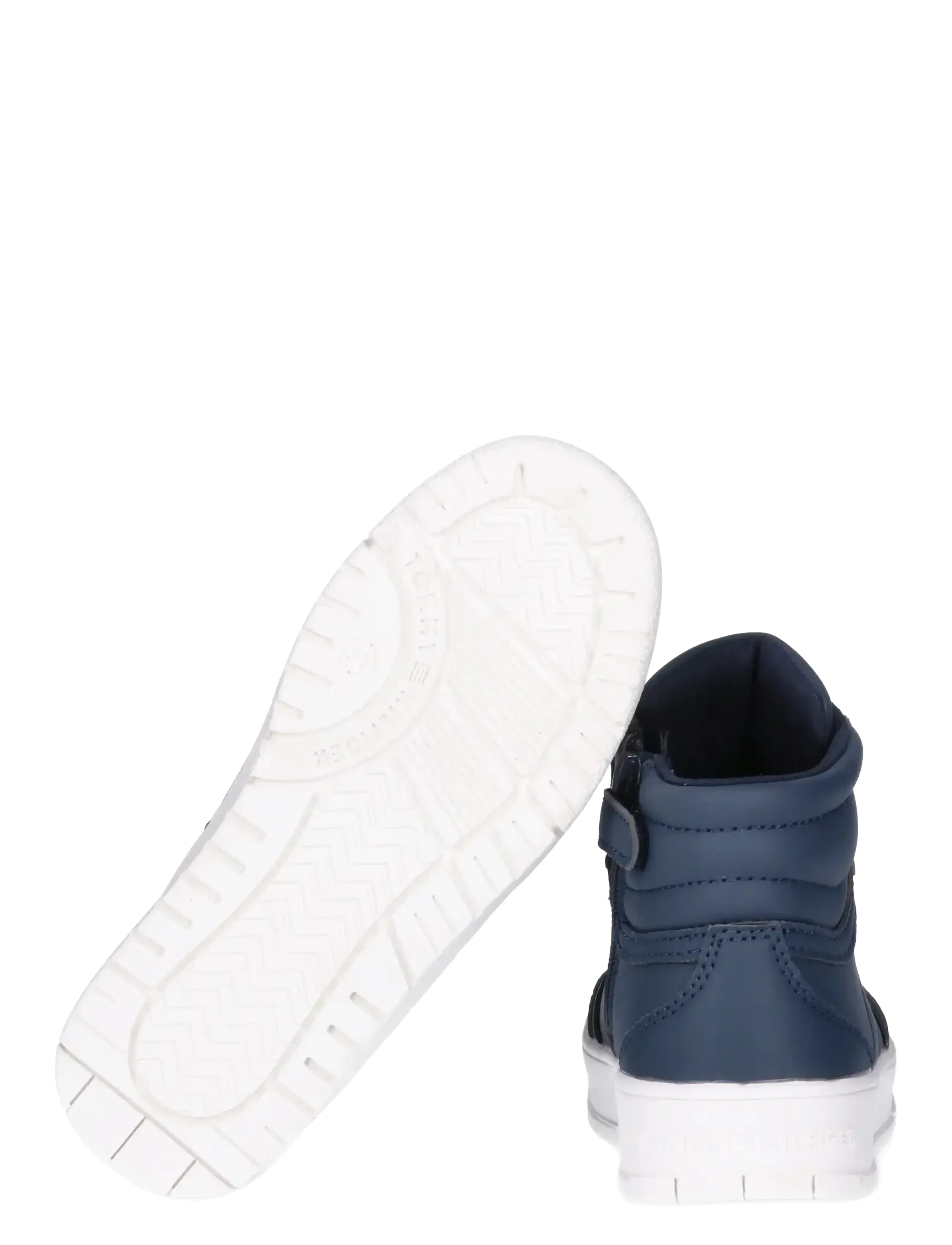 Tommy Hilfiger - TOMMY HILFIGER HIGH TOP LACE UP SNEAKERS FAUX LEATHER - baskets montantes - blue - 3