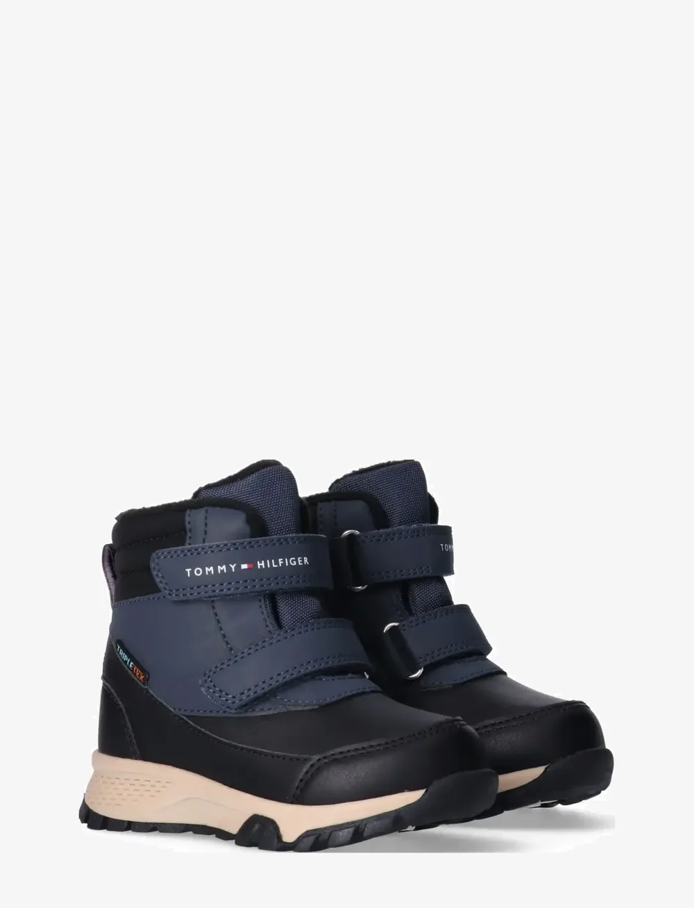 Tommy Hilfiger - TOMMY HILFIGER WINTER BOOTS TRIPLETEX TECHNOLOGY FLEECE LINING AND INSOLE - winter boots - black/blue - 0