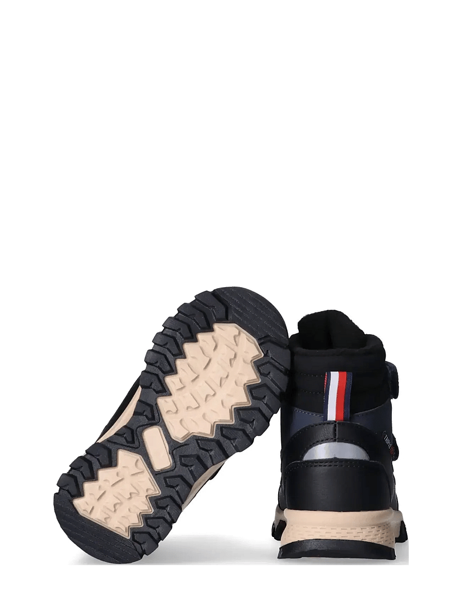 Tommy Hilfiger - TOMMY HILFIGER WINTER BOOTS TRIPLETEX TECHNOLOGY FLEECE LINING AND INSOLE - bottes d'hiver - black/blue - 3