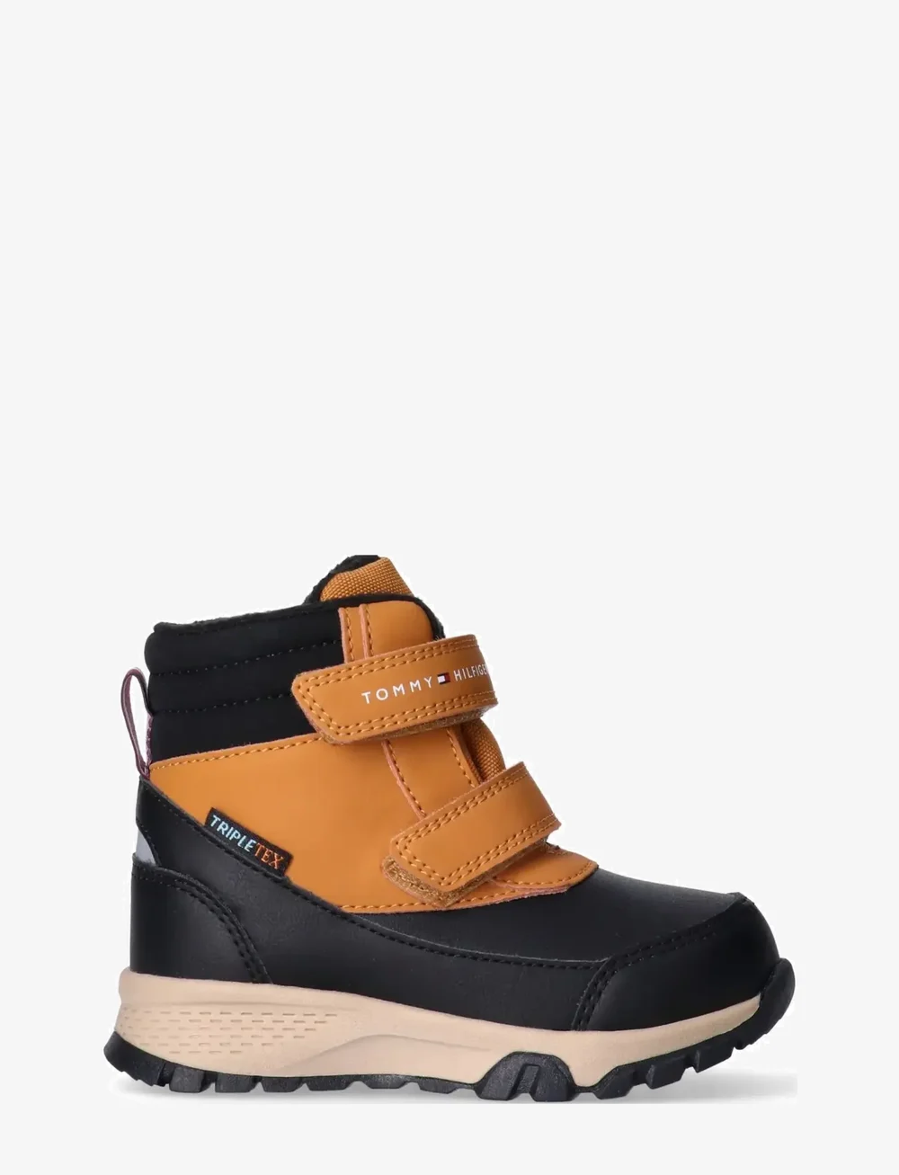 Tommy Hilfiger - TOMMY HILFIGER WINTER BOOTS TRIPLETEX TECHNOLOGY FLEECE LINING AND INSOLE - vinterstövlar - black/ocher - 1