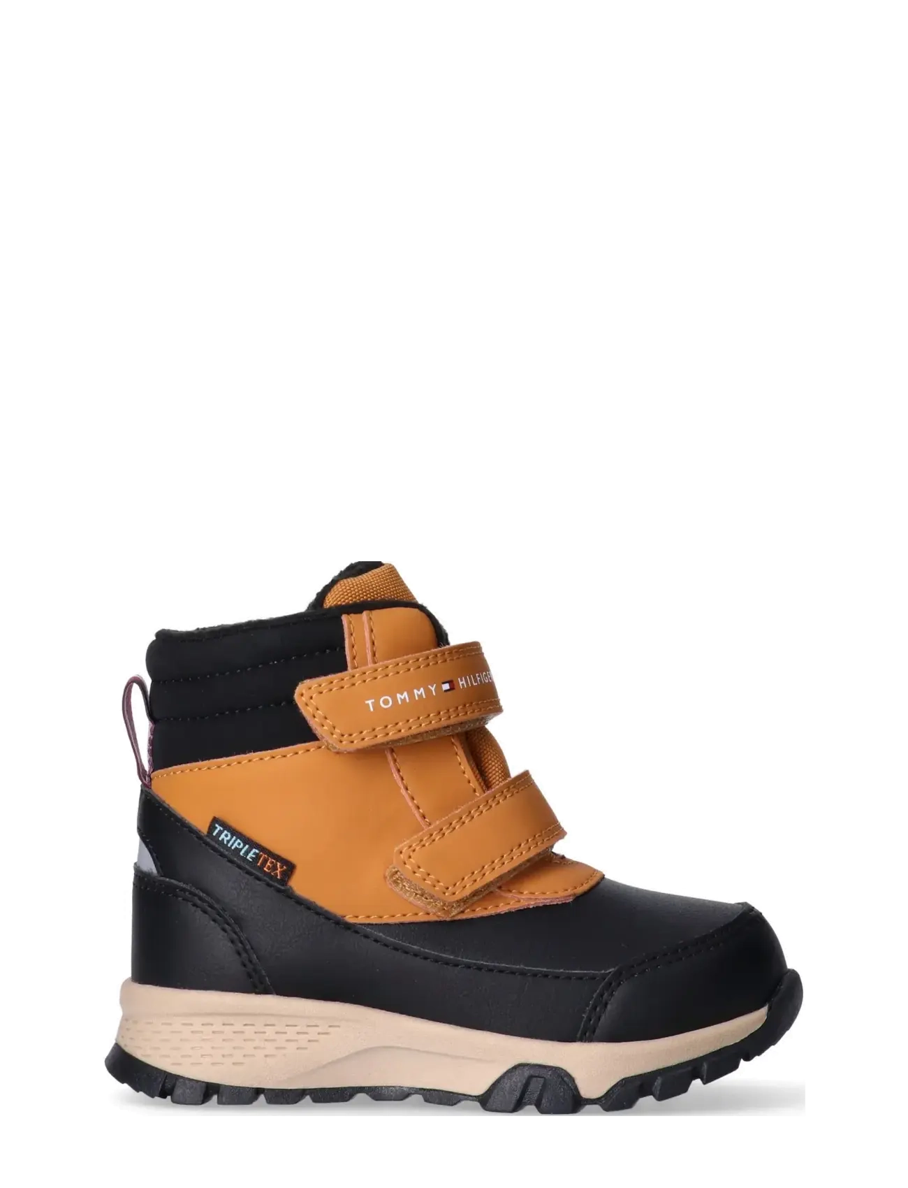 Tommy Hilfiger - TOMMY HILFIGER WINTER BOOTS TRIPLETEX TECHNOLOGY FLEECE LINING AND INSOLE - bottes d'hiver - black/ocher - 1
