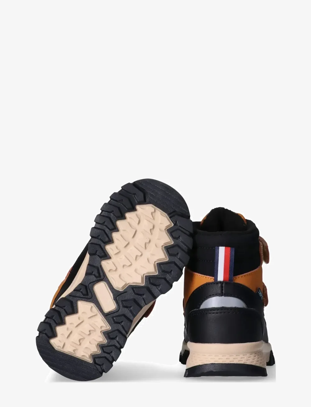 Tommy Hilfiger - TOMMY HILFIGER WINTER BOOTS TRIPLETEX TECHNOLOGY FLEECE LINING AND INSOLE - vinterstövlar - black/ocher - 3