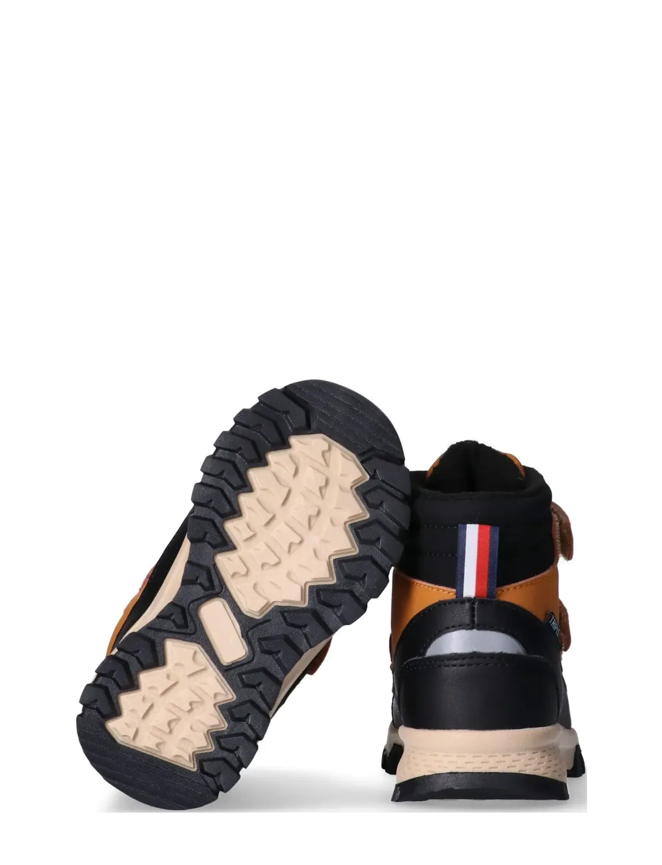 Tommy Hilfiger - TOMMY HILFIGER WINTER BOOTS TRIPLETEX TECHNOLOGY FLEECE LINING AND INSOLE - bottes d'hiver - black/ocher - 3
