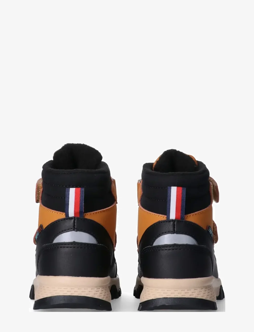 Tommy Hilfiger - TOMMY HILFIGER WINTER BOOTS TRIPLETEX TECHNOLOGY FLEECE LINING AND INSOLE - vinterstövlar - black/ocher - 4