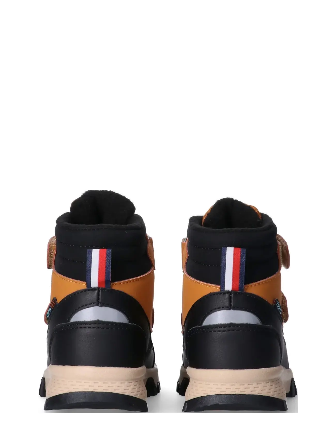 Tommy Hilfiger - TOMMY HILFIGER WINTER BOOTS TRIPLETEX TECHNOLOGY FLEECE LINING AND INSOLE - bottes d'hiver - black/ocher - 4