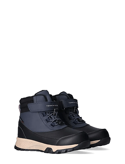 Tommy Hilfiger Winter Lace Up Booties Faux Leather/Nubuck - VinterstøVler