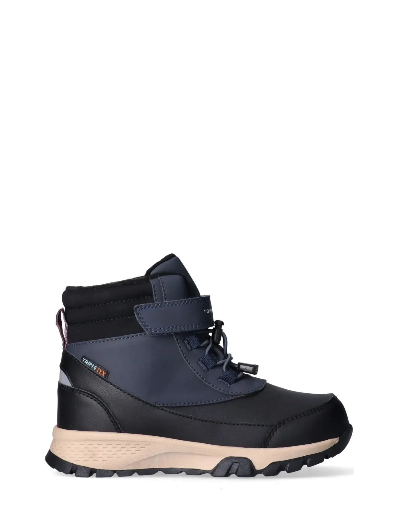 Tommy Hilfiger - TOMMY HILFIGER WINTER LACE UP BOOTIES FAUX LEATHER/NUBUCK - bottes d'hiver - black/blue - 1