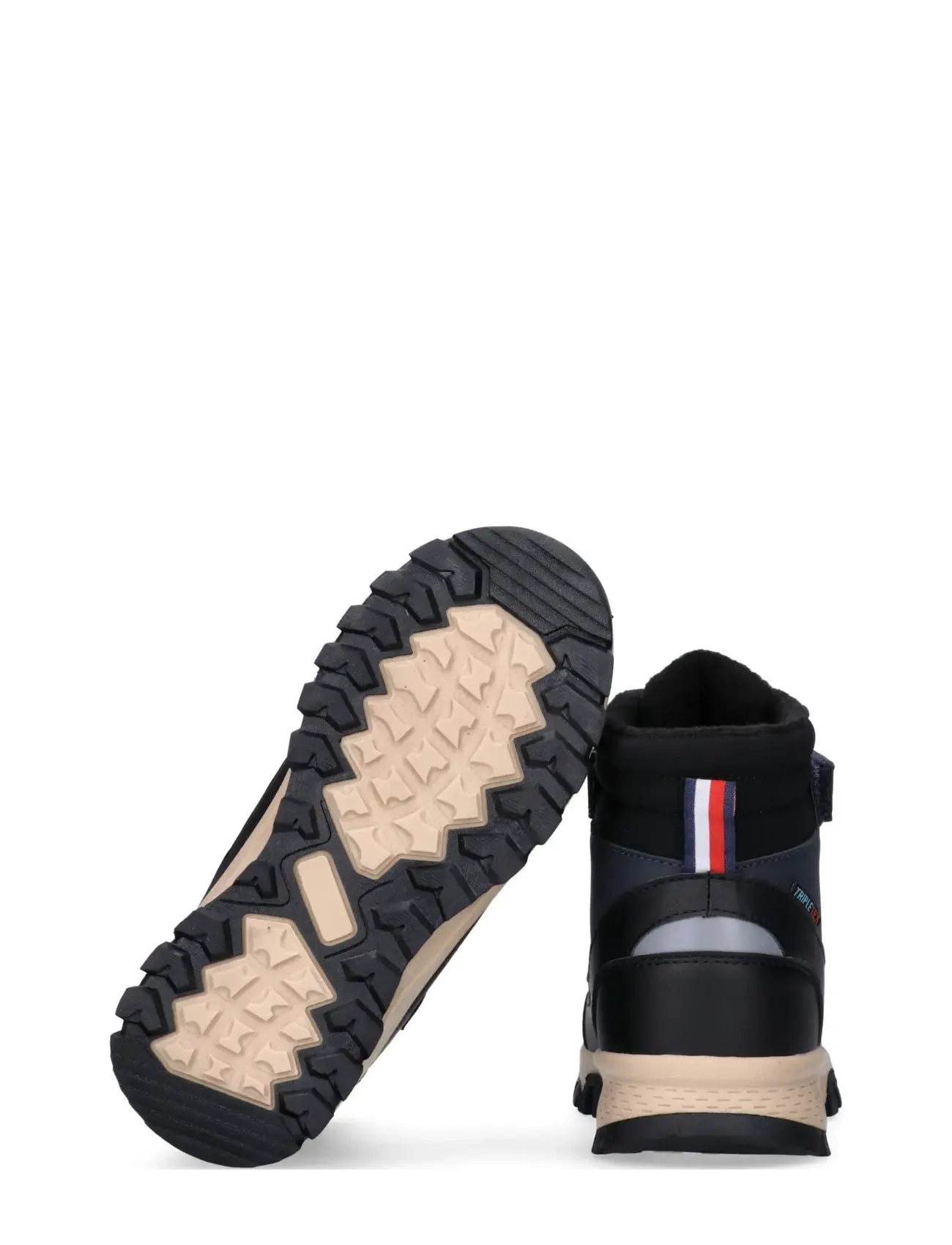 Tommy Hilfiger - TOMMY HILFIGER WINTER LACE UP BOOTIES FAUX LEATHER/NUBUCK - bottes d'hiver - black/blue - 3