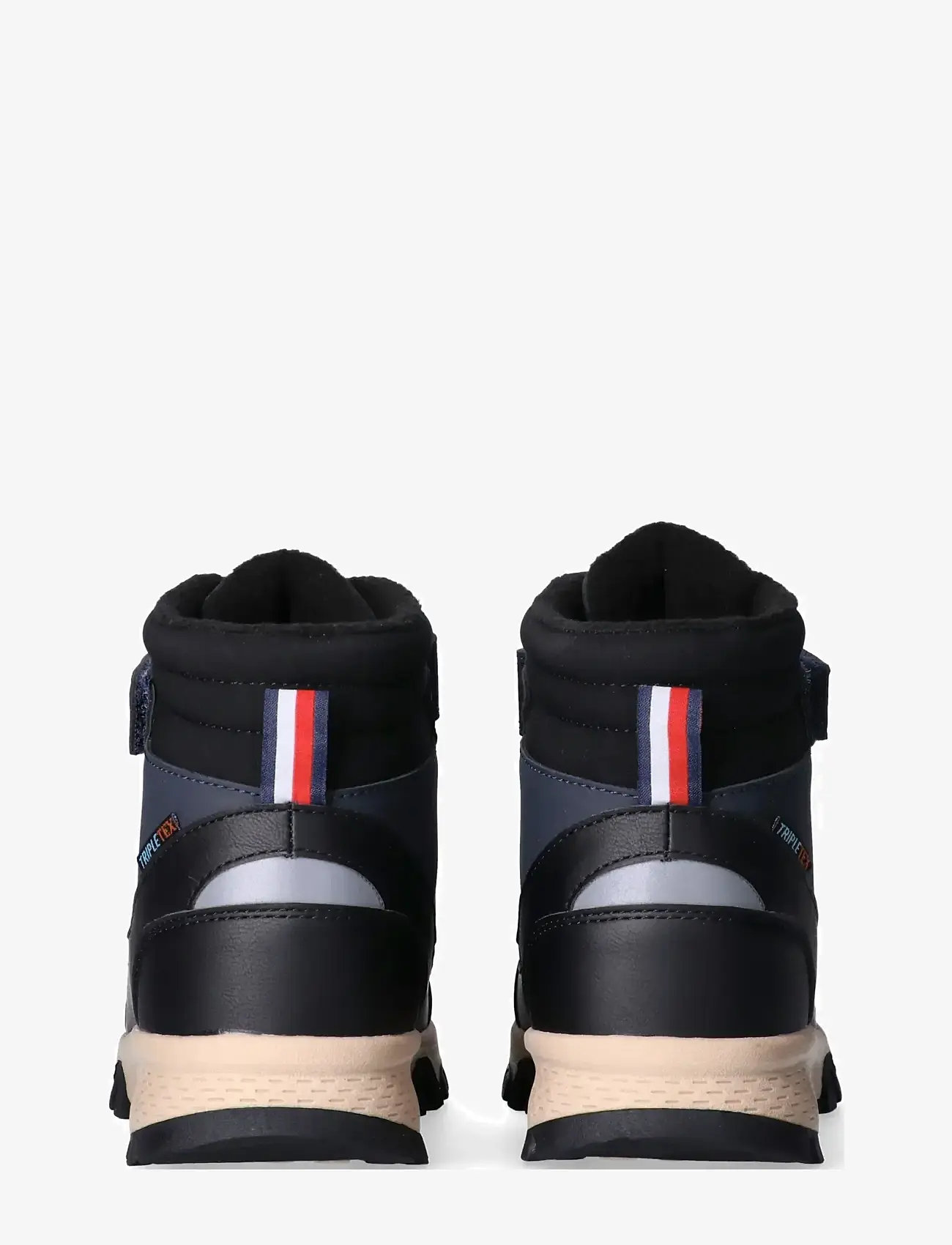 Tommy Hilfiger - TOMMY HILFIGER WINTER LACE UP BOOTIES FAUX LEATHER/NUBUCK - talvesaapad - black/blue - 4