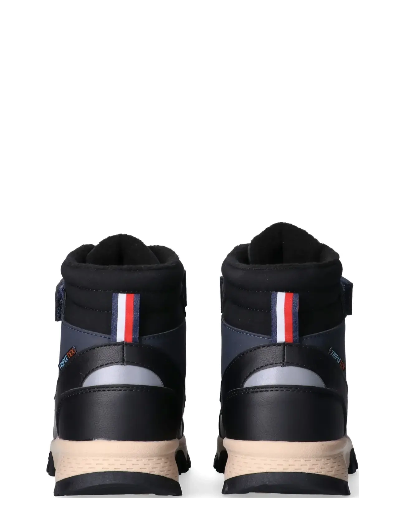 Tommy Hilfiger - TOMMY HILFIGER WINTER LACE UP BOOTIES FAUX LEATHER/NUBUCK - bottes d'hiver - black/blue - 4