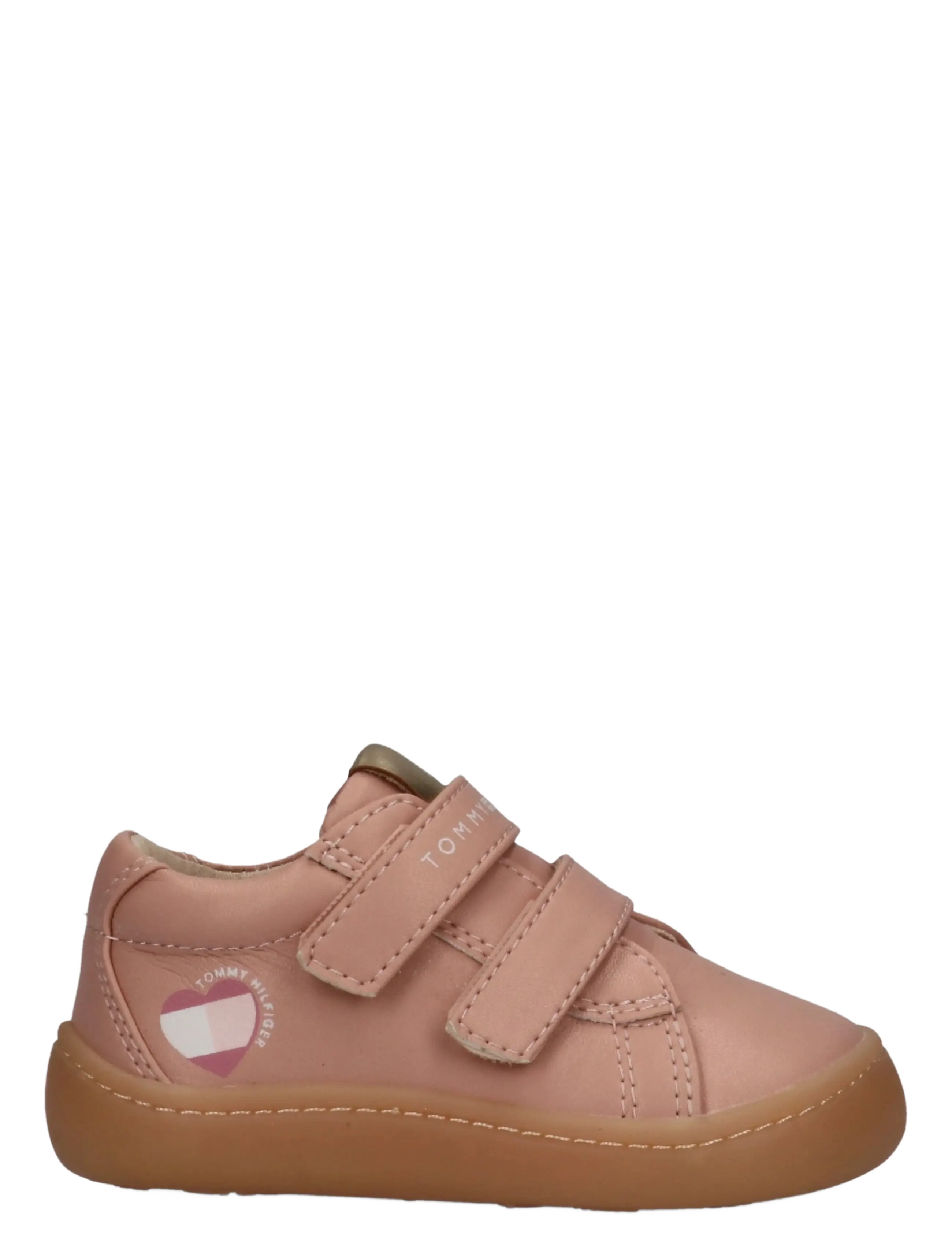 Tommy Hilfiger - MID CUT VELCRO SNEAKER NUDE - niedriger schnitt - nude - 1