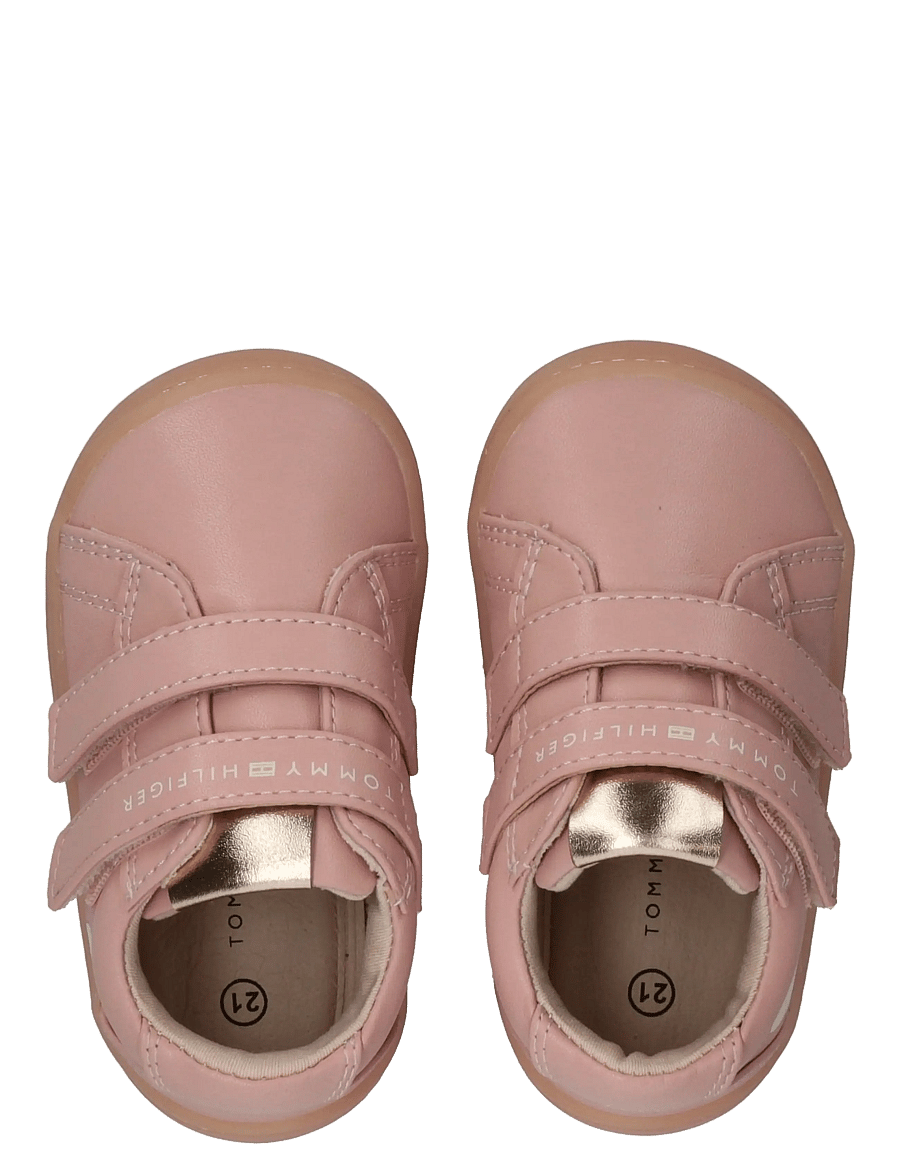 Tommy Hilfiger - MID CUT VELCRO SNEAKER NUDE - niedriger schnitt - nude - 2