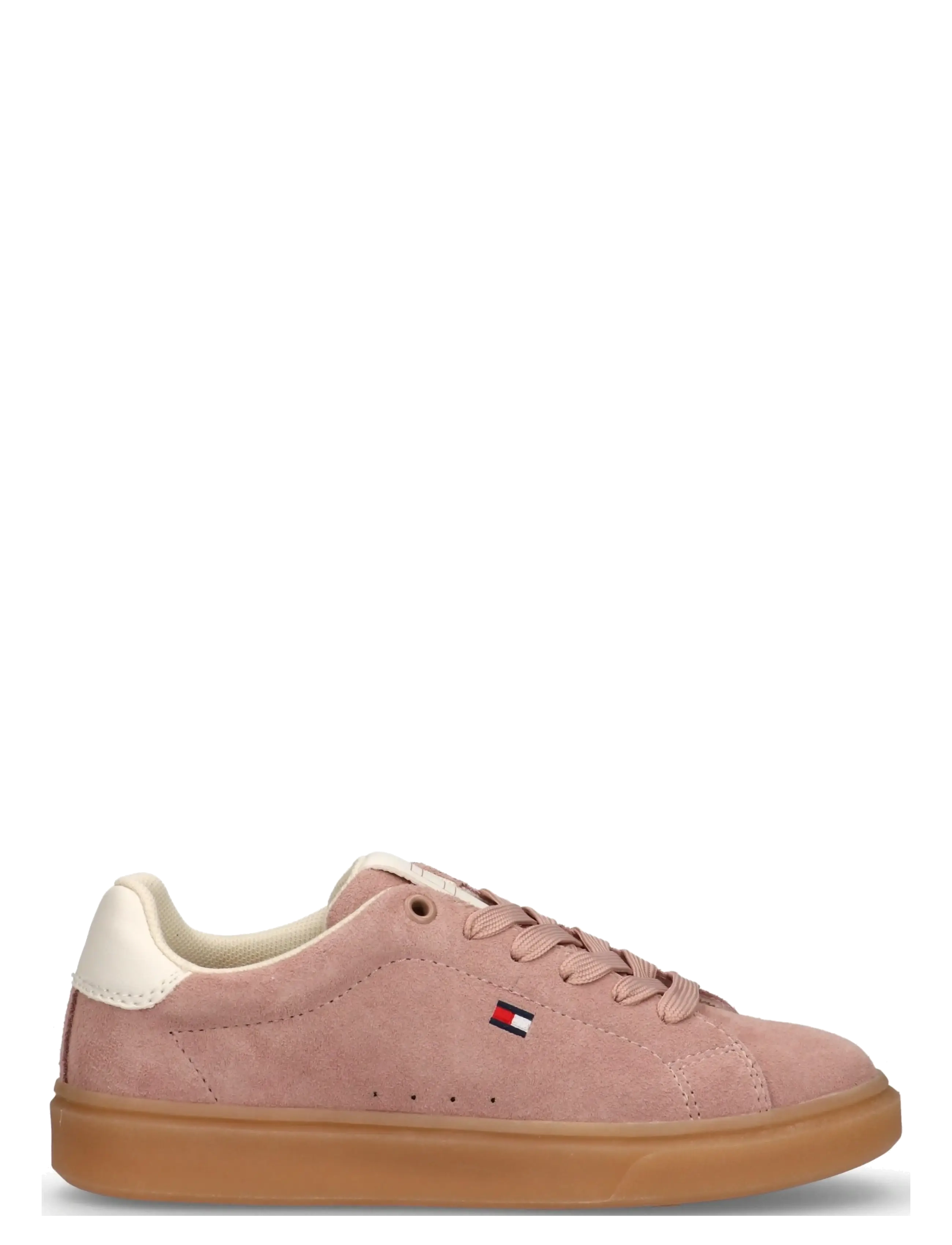Tommy Hilfiger - TOMMY HILFIGER LOW CUT LACE-UP SNEAKER - baskets basses - nude/off white - 1