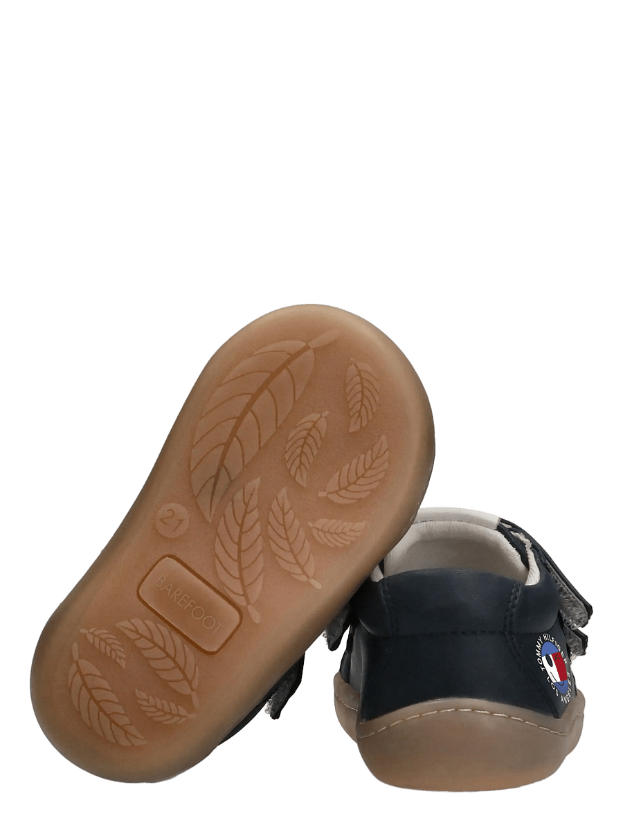 Tommy Hilfiger - MID CUT VELCRO SNEAKER NUDE - baskets basses - blue - 3