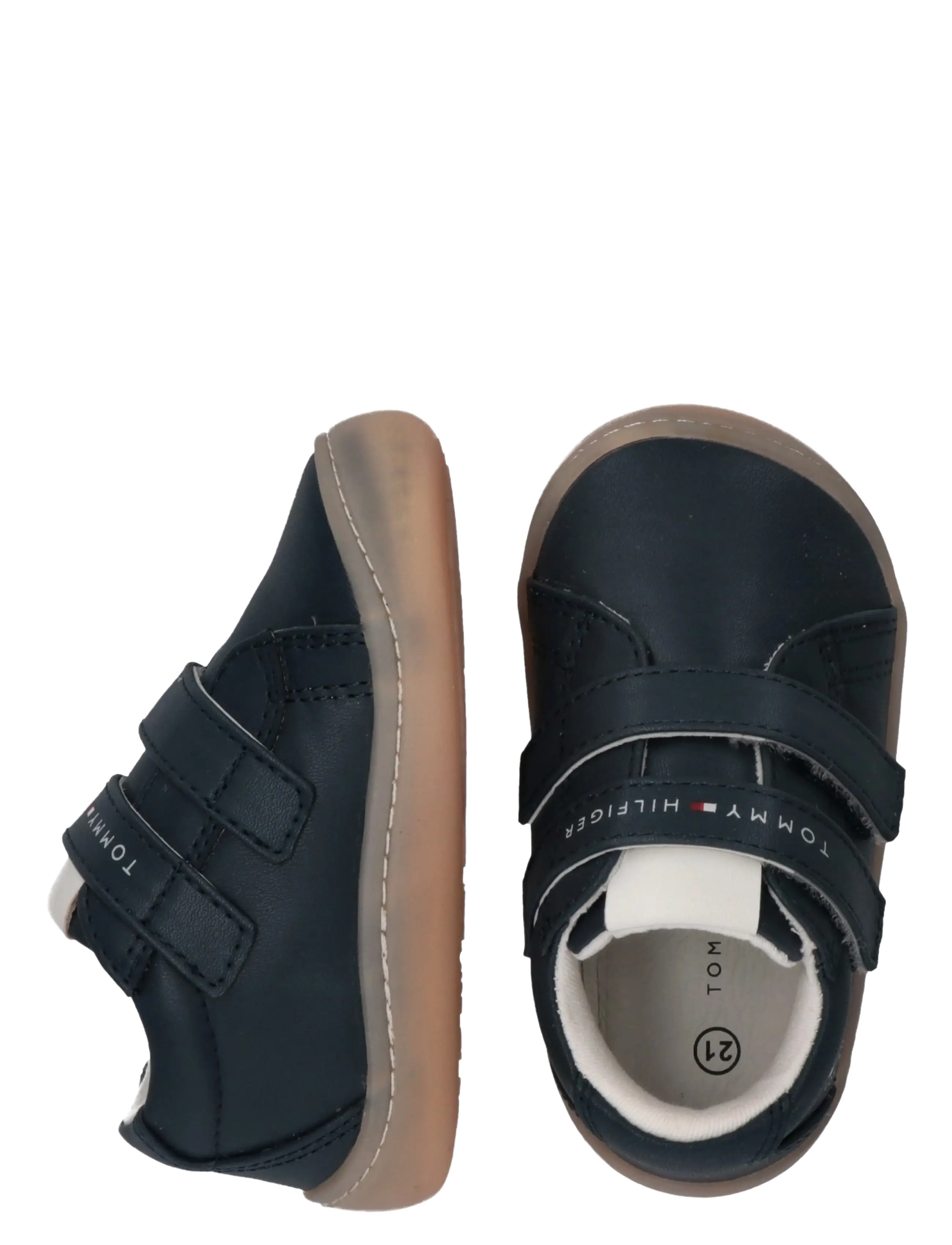 Tommy Hilfiger - MID CUT VELCRO SNEAKER NUDE - baskets basses - blue - 4
