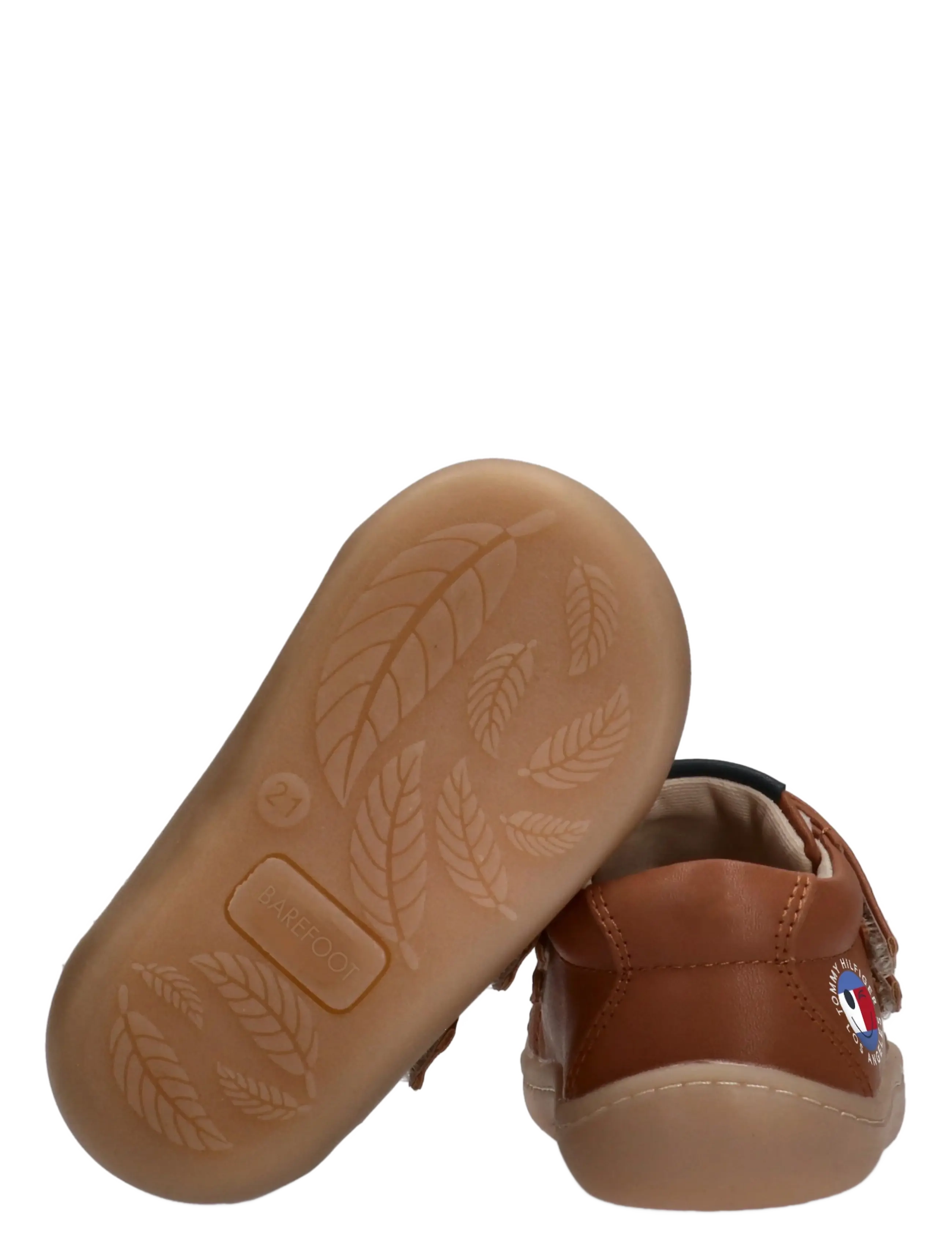 Tommy Hilfiger - MID CUT VELCRO SNEAKER NUDE - lave sneakers - tobacco - 3