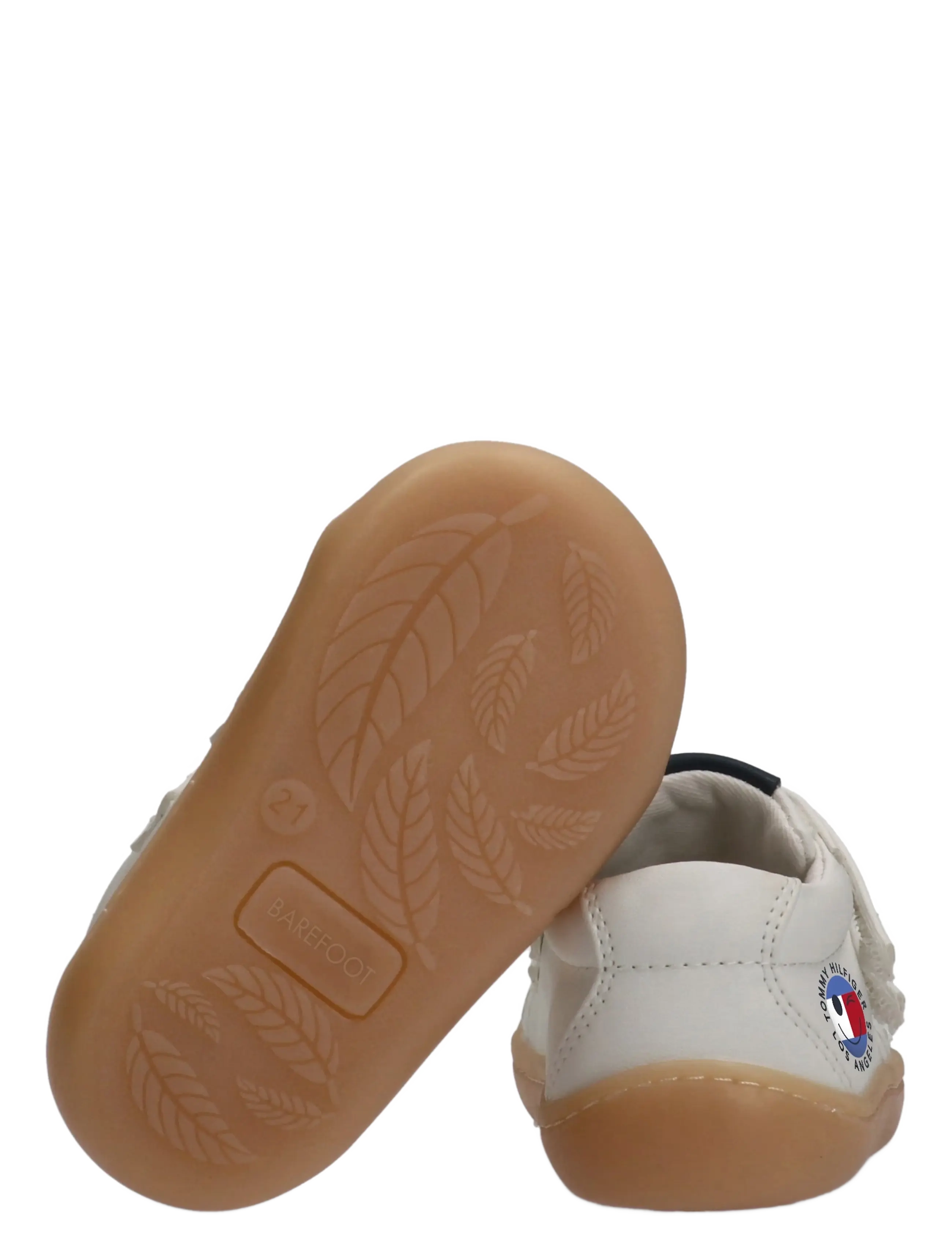 Tommy Hilfiger - MID CUT VELCRO SNEAKER NUDE - lave sneakers - white - 3