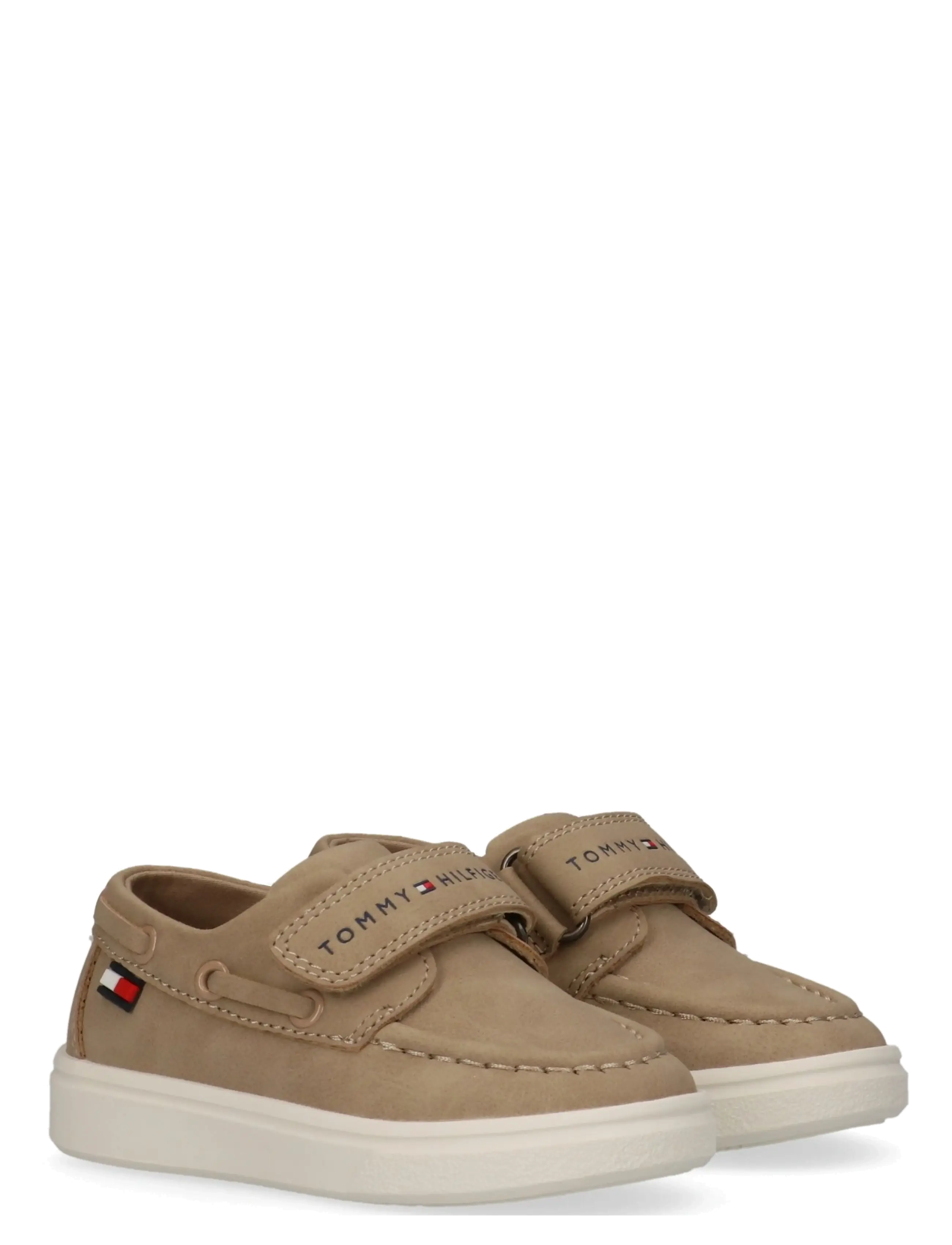 Tommy Hilfiger Low Cut Velcro Shoe, 32, Sneakers, Beige - Low-top Kinder