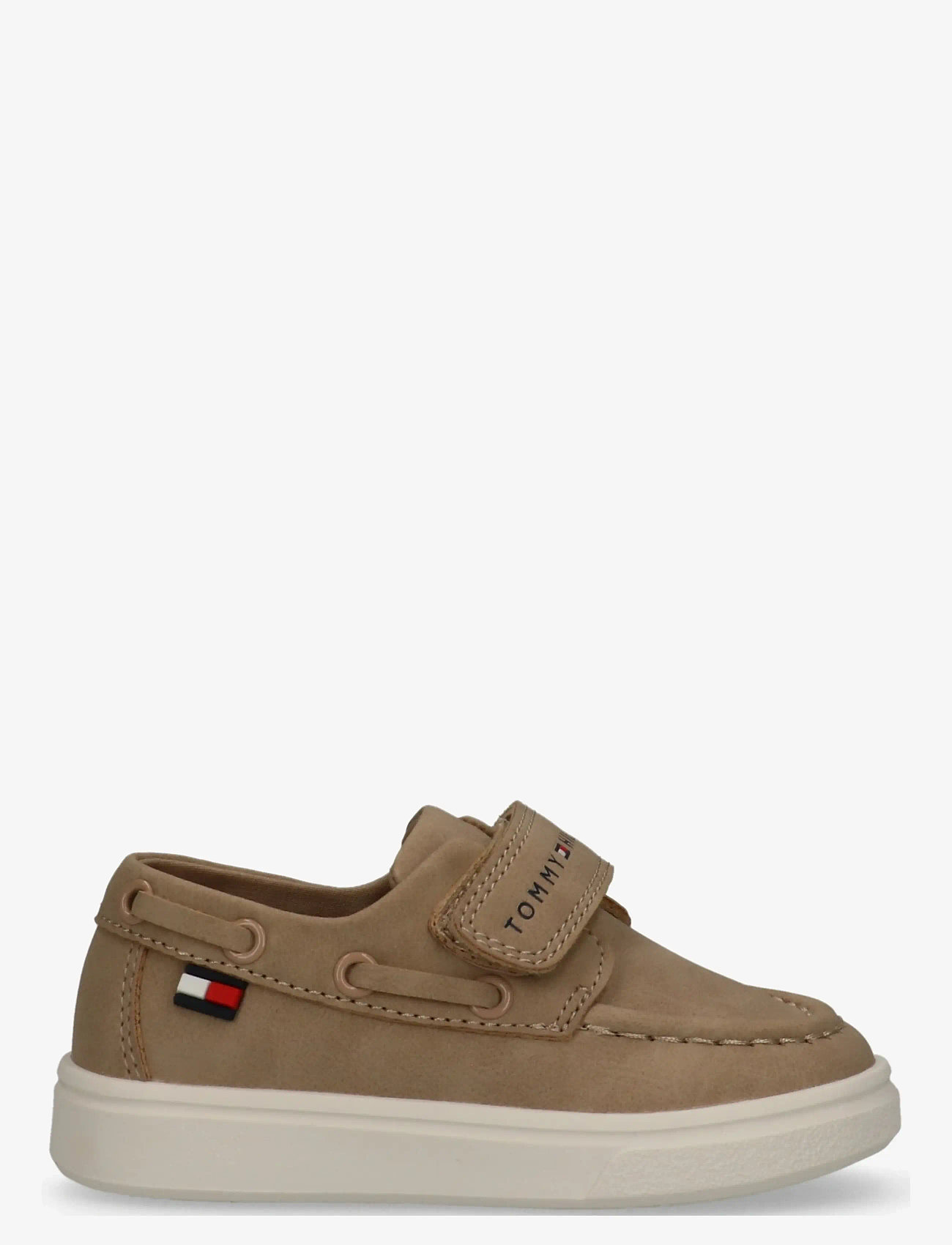 Tommy Hilfiger - TOMMY HILFIGER LOW CUT VELCRO SHOE - låga sneakers - beige - 1
