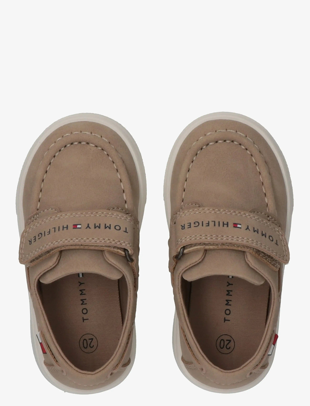 Tommy Hilfiger - TOMMY HILFIGER LOW CUT VELCRO SHOE - låga sneakers - beige - 2