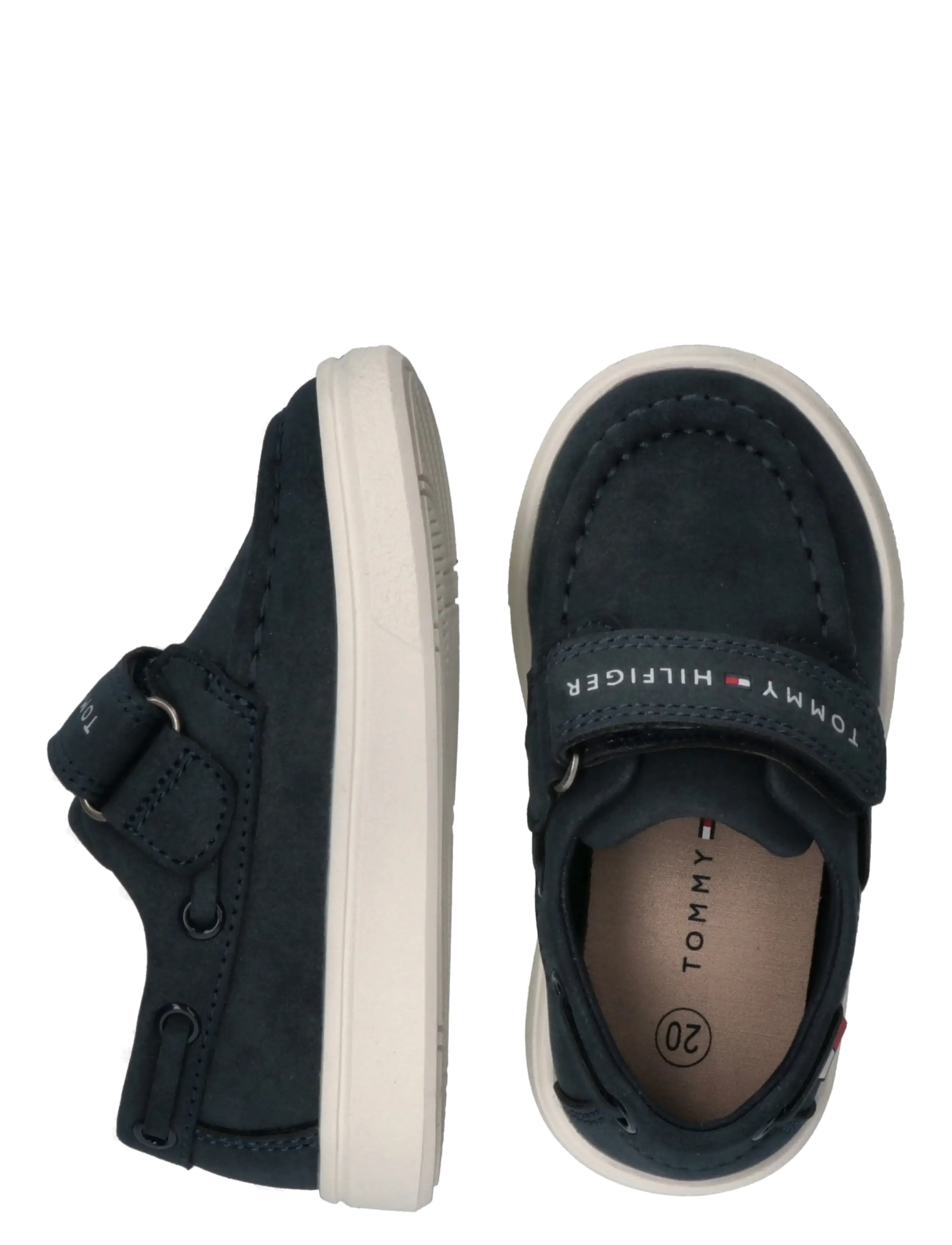 Tommy Hilfiger - TOMMY HILFIGER LOW CUT VELCRO SHOE - baskets basses - blue - 4