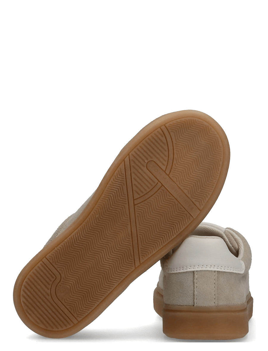 Tommy Hilfiger - TOMMY HILFIGER LOW CUT LACE-UP SNEAKER - kõrge säärega tossud - beige/off white - 3