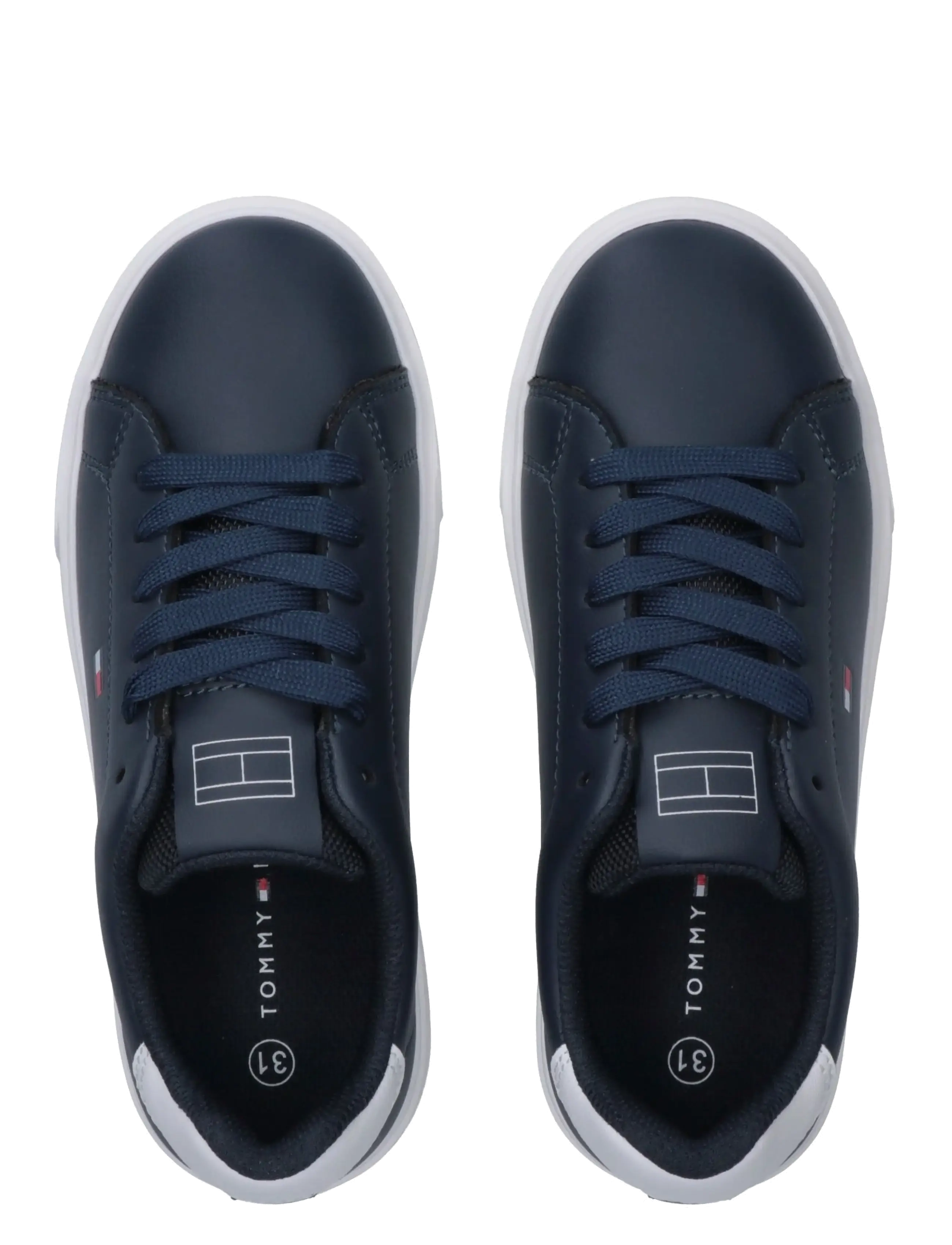 Tommy Hilfiger - TOMMY HILFIGER LOW CUT LACE-UP SNEAKER - baskets basses - blue/white - 2