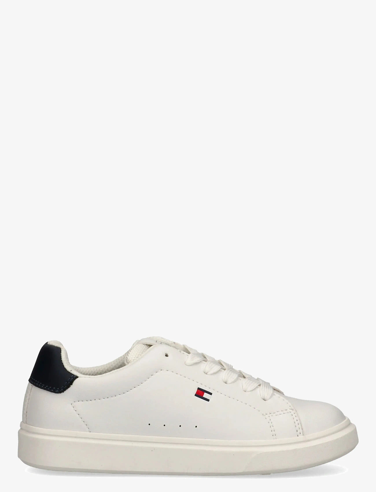 Tommy Hilfiger - TOMMY HILFIGER LOW CUT LACE-UP SNEAKER - låga sneakers - white/blue - 1