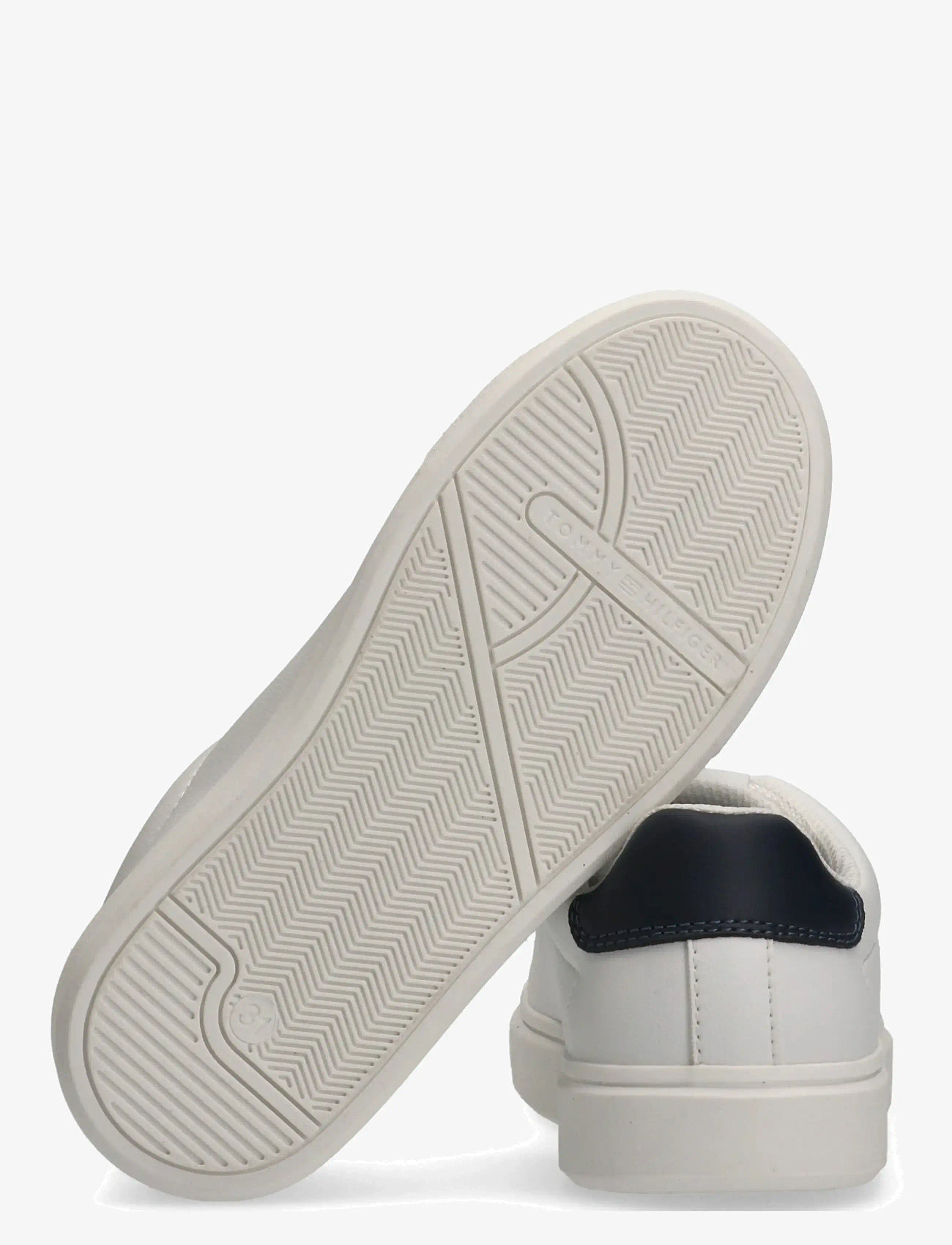 Tommy Hilfiger - TOMMY HILFIGER LOW CUT LACE-UP SNEAKER - låga sneakers - white/blue - 3