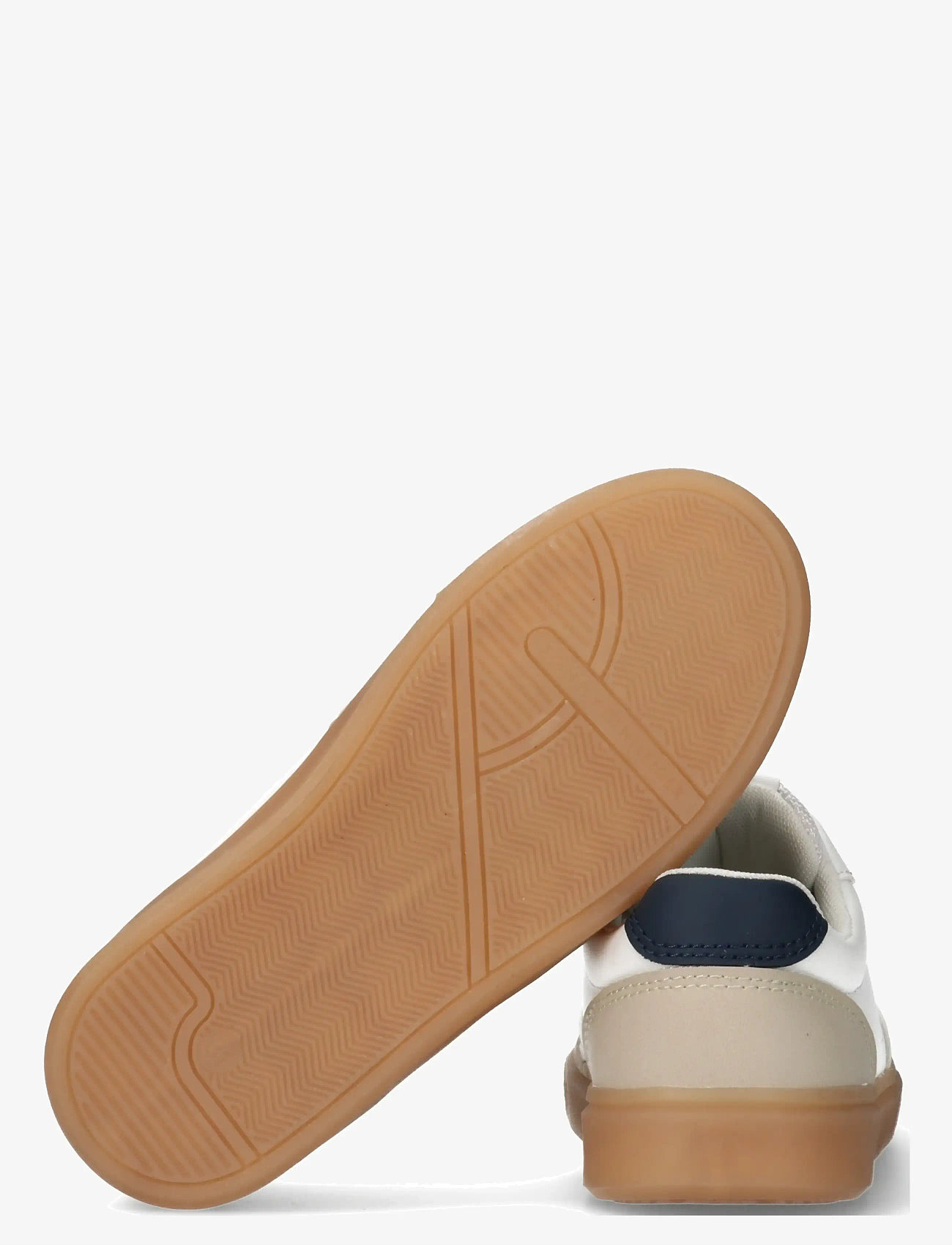 Tommy Hilfiger - TOMMY HILFIGER LOW CUT LACE-UP SNEAKER - niedriger schnitt - beige/white/blue - 3