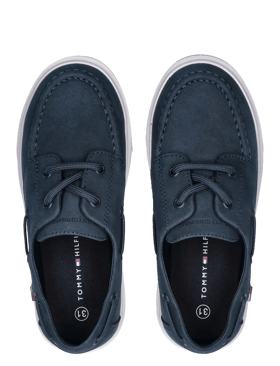 Tommy Hilfiger - TOMMY HILFIGER LOW CUT LACE-UP SHOE - niedriger schnitt - blue - 2