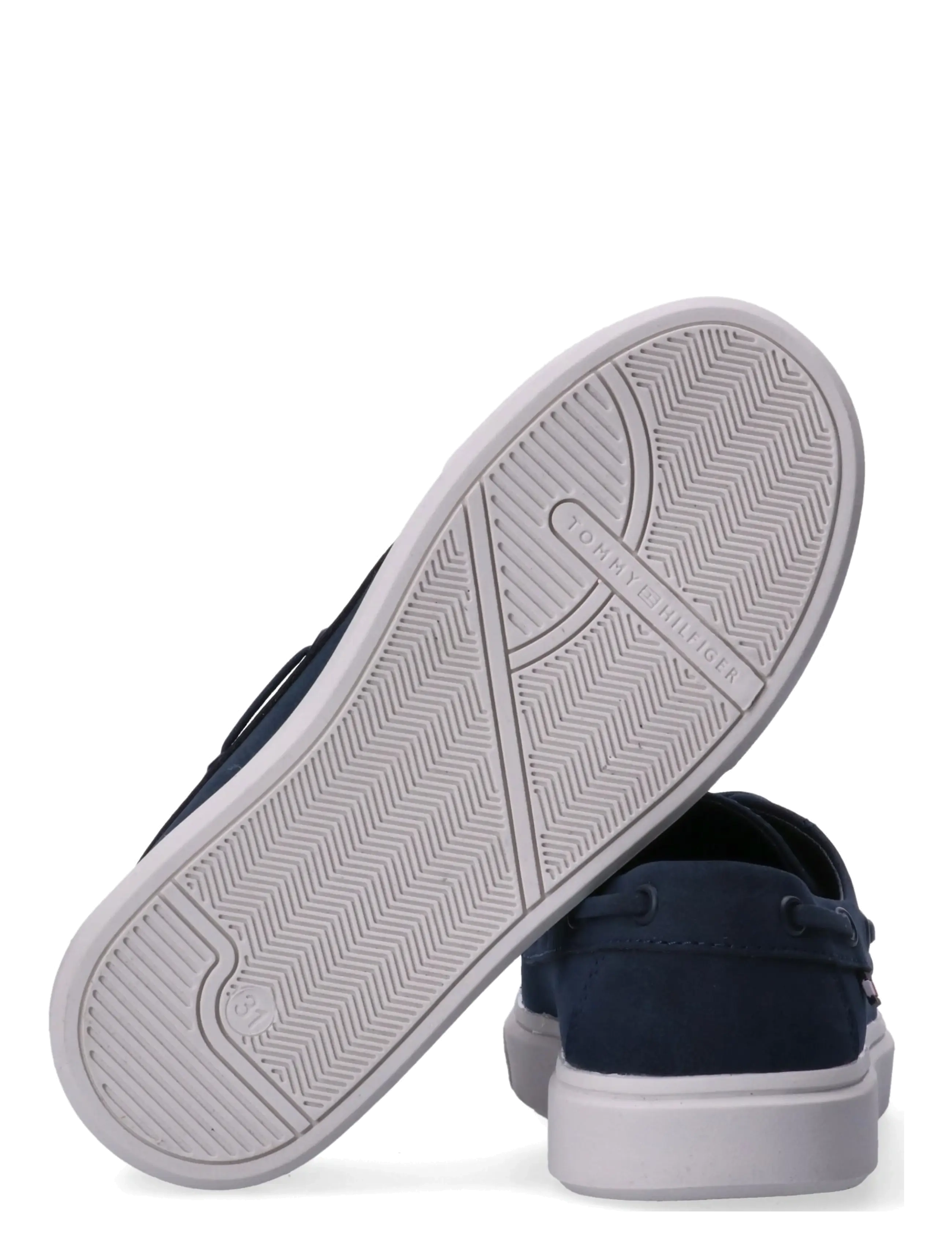 Tommy Hilfiger - TOMMY HILFIGER LOW CUT LACE-UP SHOE - baskets basses - blue - 3