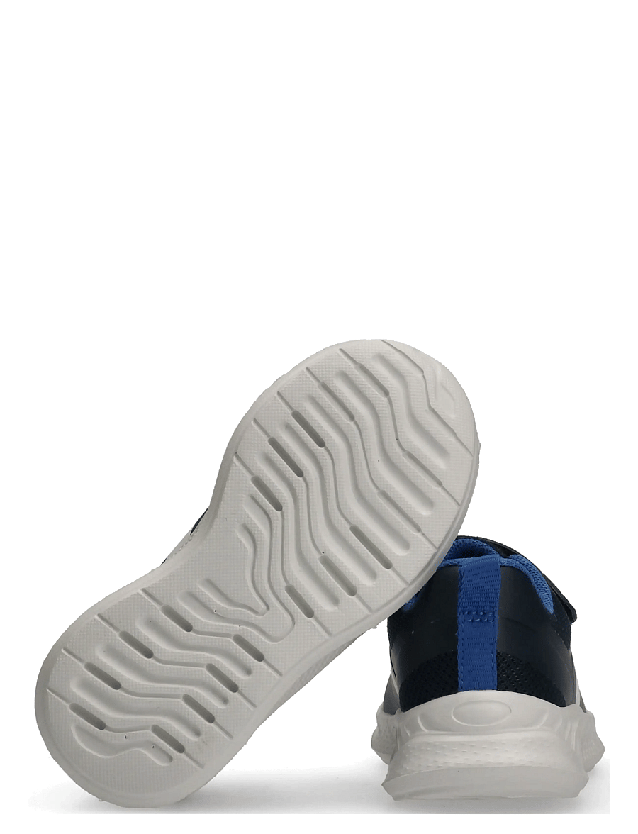 Tommy Hilfiger - TOMMY HILFIGER FLAG LOW CUT LACE-UP/VELCRO SNEAKER - matalavartiset tennarit - blue - 3