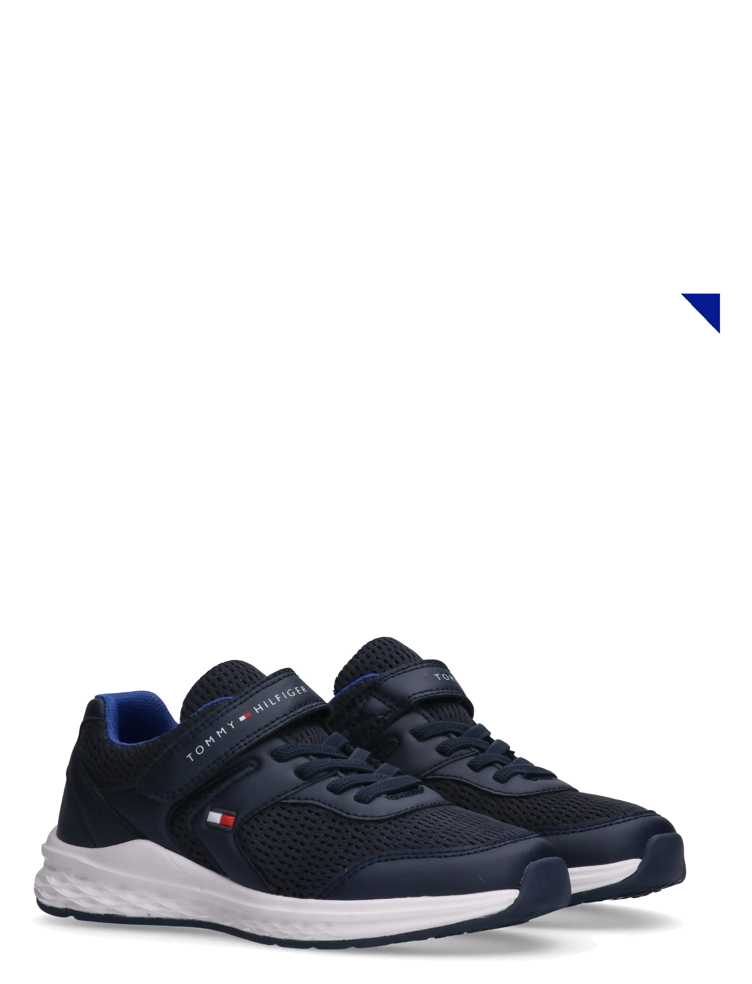 Tommy Hilfiger TOMMY HILFIGER LOW CUT LACE-UP/VELCRO SNEAKER - Schuhe - BLUE / navy
