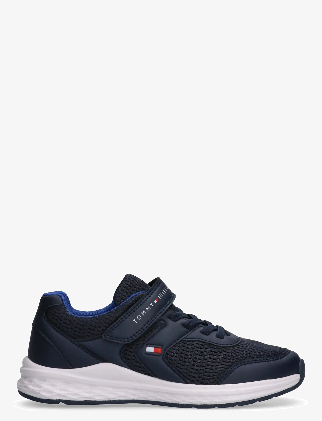 Tommy Hilfiger - TOMMY HILFIGER LOW CUT LACE-UP/VELCRO SNEAKER - låga sneakers - blue - 1