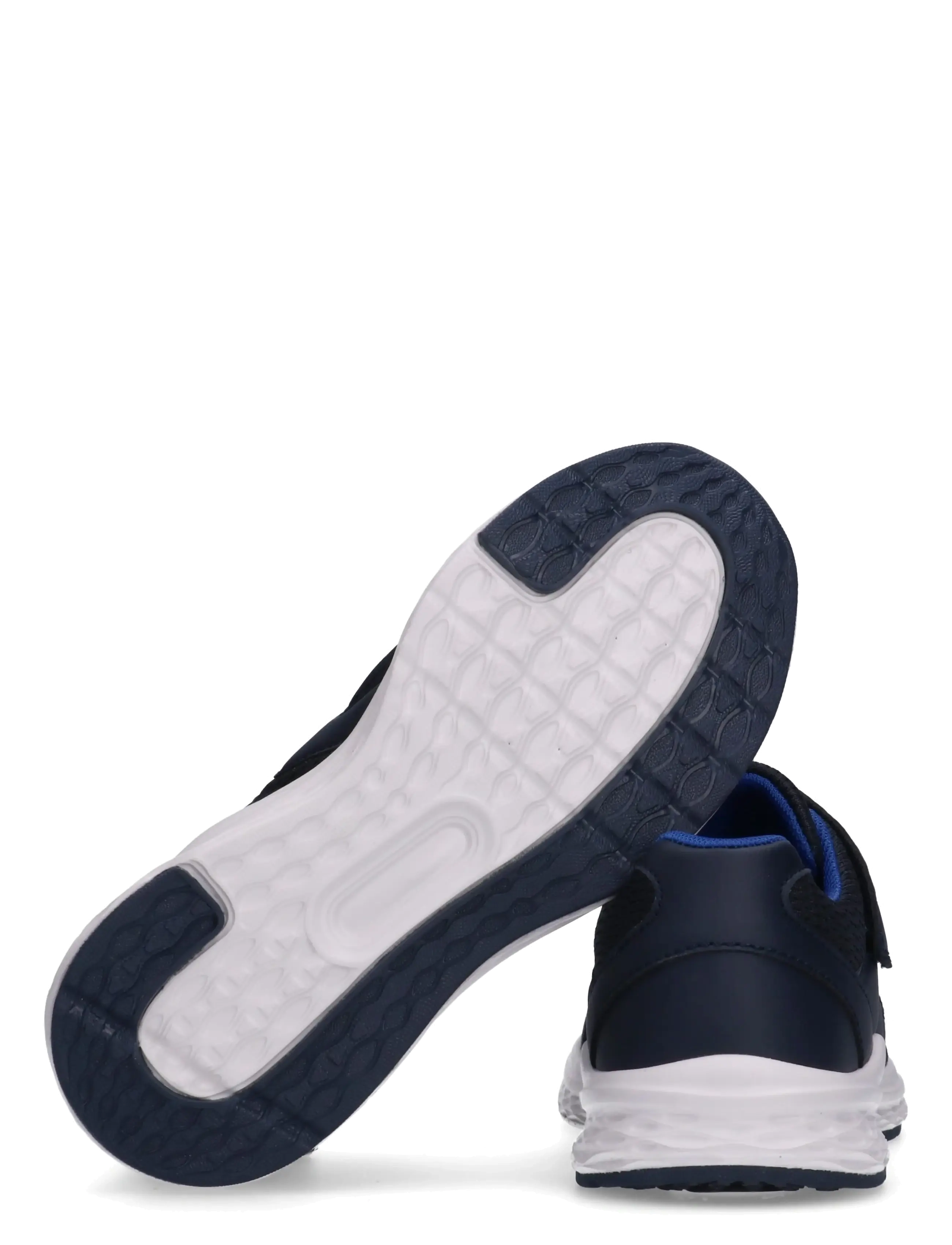 Tommy Hilfiger - TOMMY HILFIGER LOW CUT LACE-UP/VELCRO SNEAKER - baskets basses - blue - 3