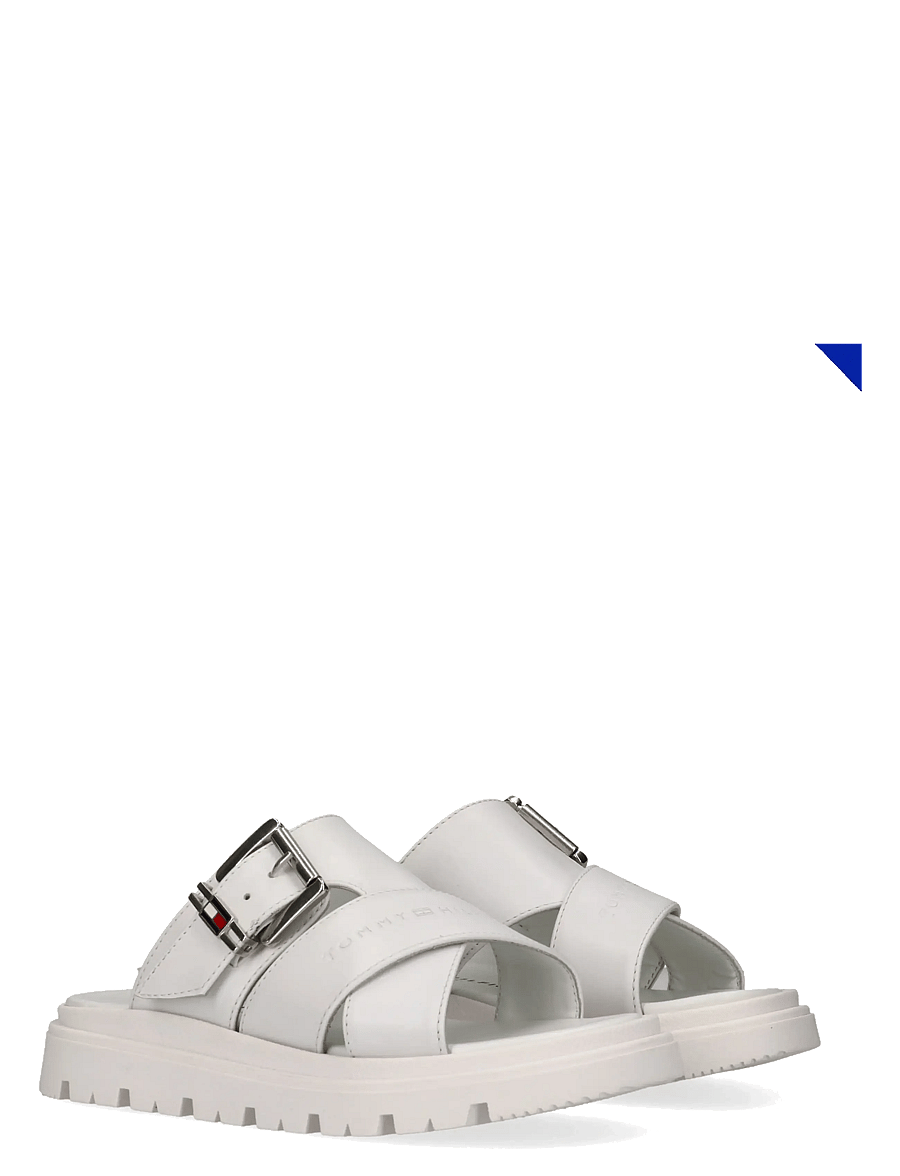 Tommy Hilfiger - TOMMY HILFIGER SANDAL - sandalen - white - 0