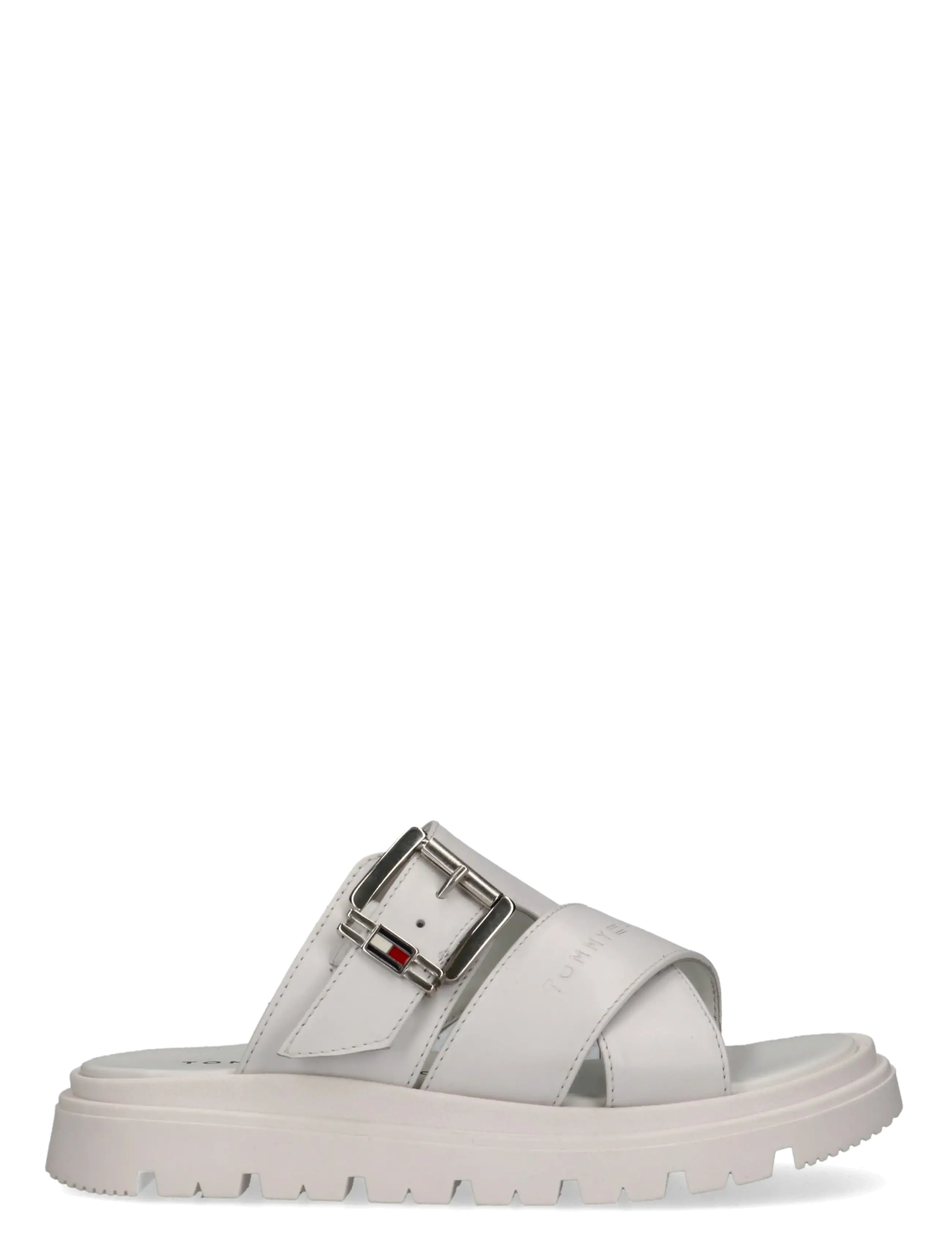 Tommy Hilfiger - TOMMY HILFIGER SANDAL - sandaler - white - 1