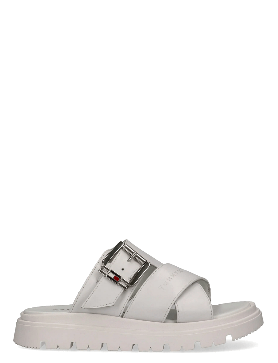 Tommy Hilfiger - TOMMY HILFIGER SANDAL - sandalen - white - 1