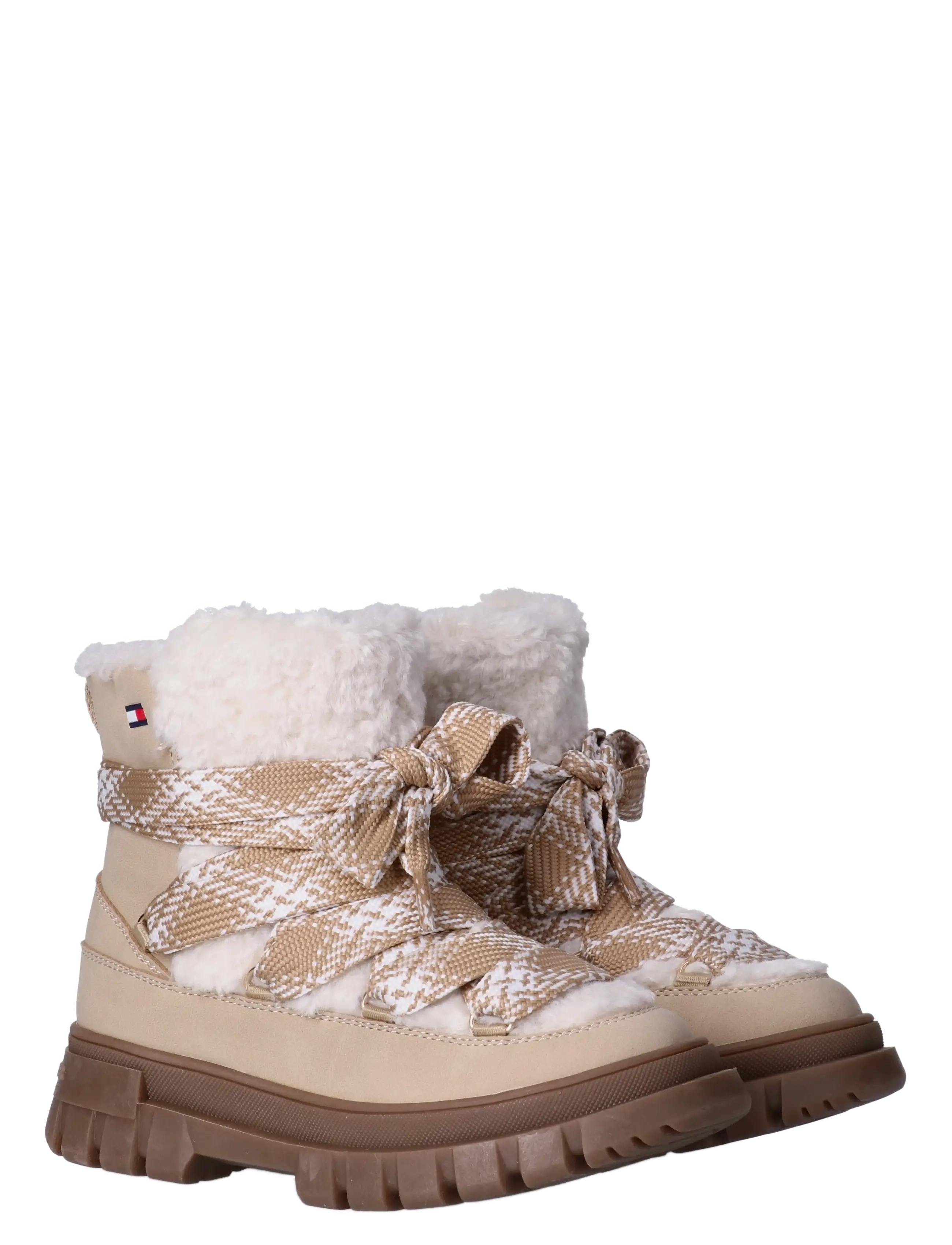 Tommy Hilfiger Bootie Beige/Off White, Børn, Vinterstøvle, Beige, Str: 33/21.5CM