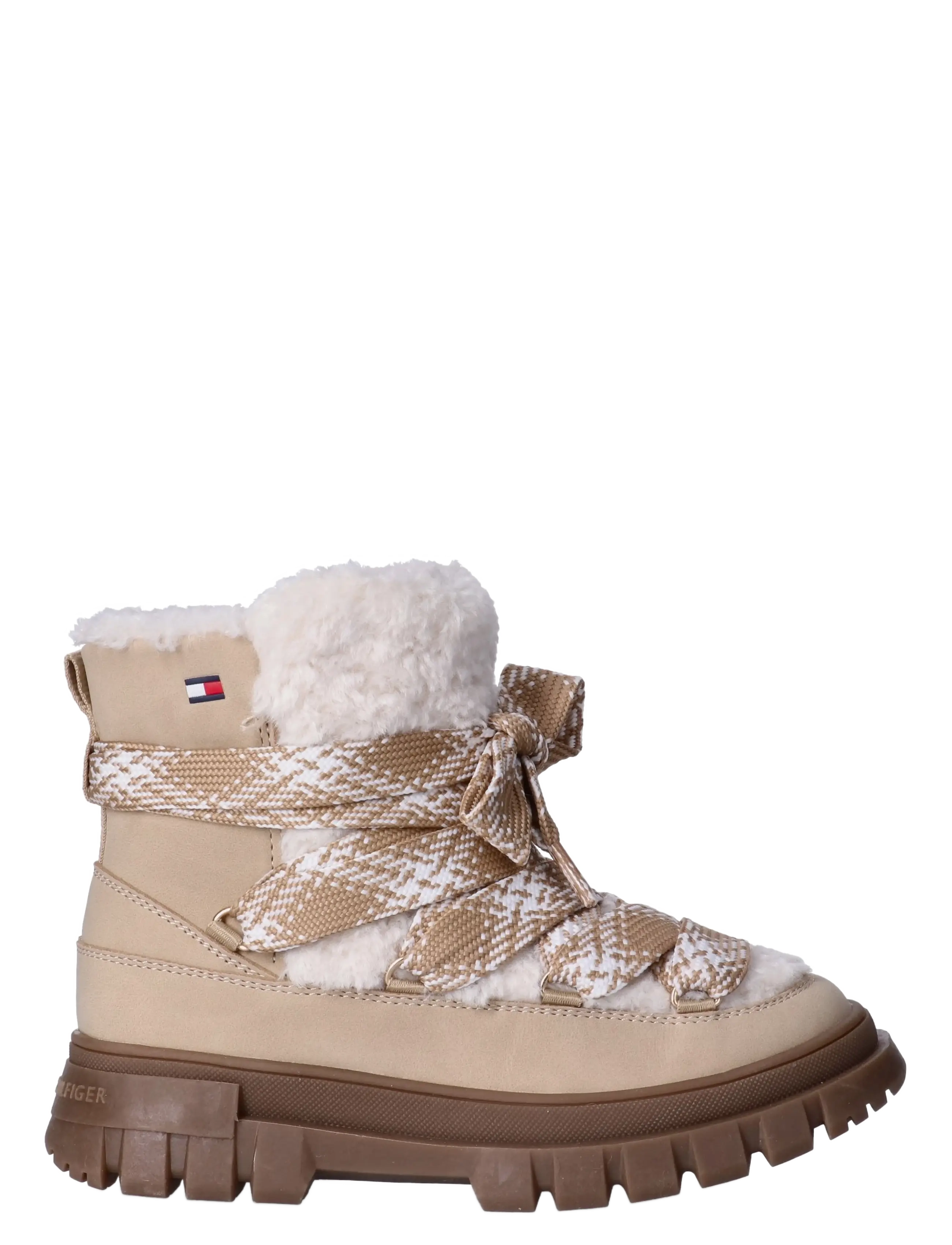 Tommy Hilfiger - BOOTIE BEIGE/OFF WHITE - beige/off white - 1