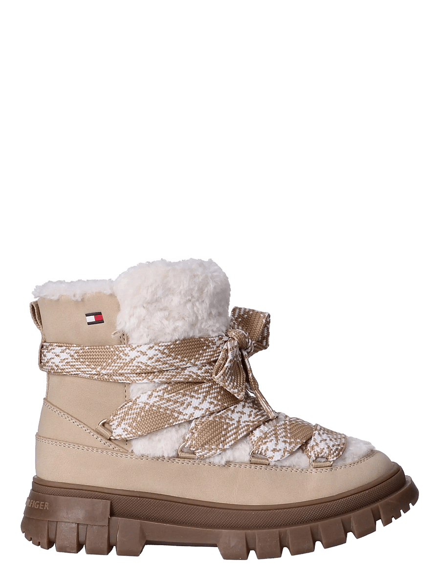 Tommy Hilfiger - BOOTIE BEIGE/OFF WHITE - beige/off white - 1