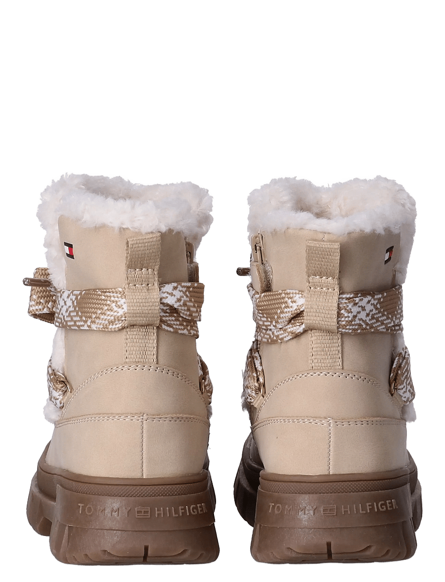 Tommy Hilfiger - BOOTIE BEIGE/OFF WHITE - beige/off white - 5