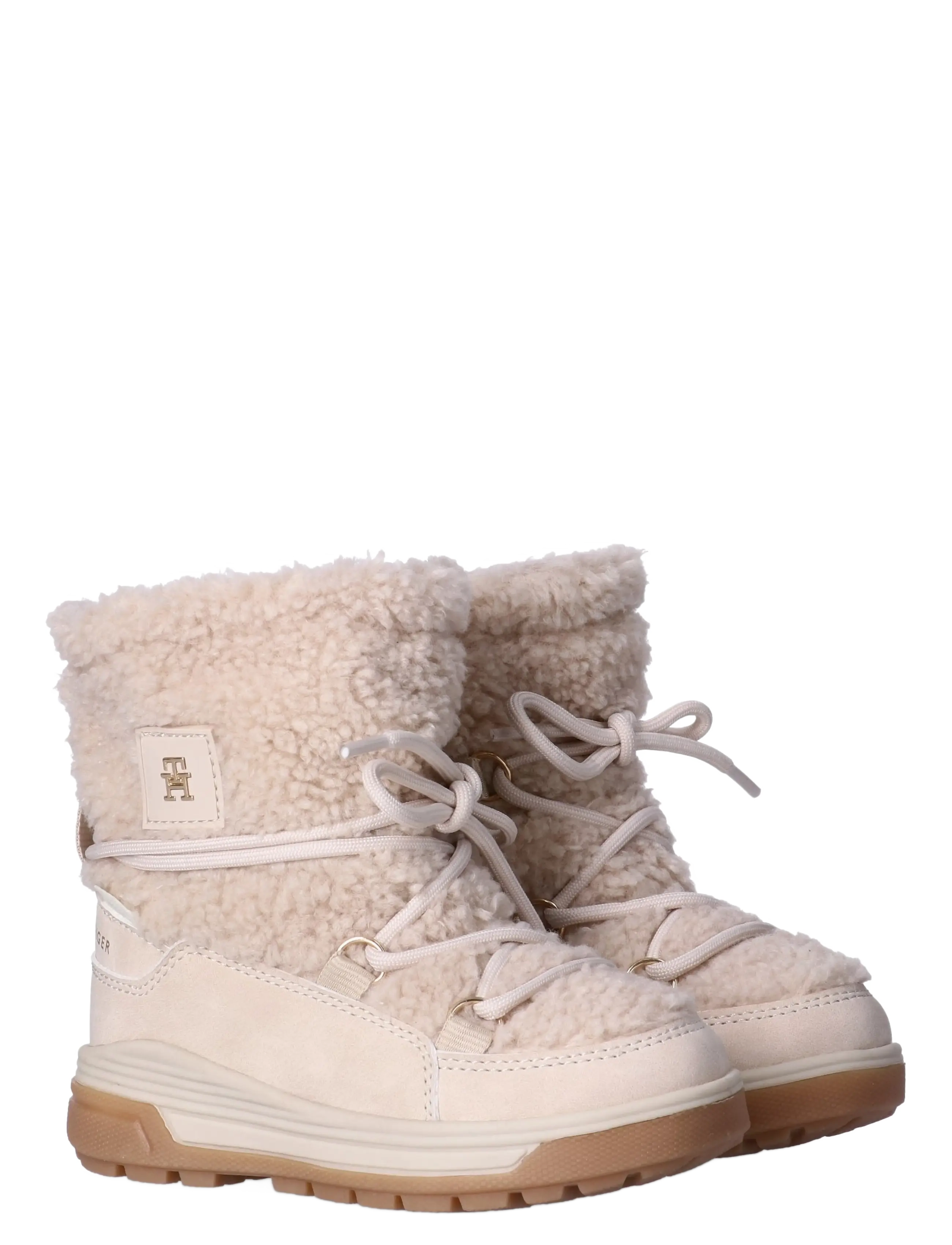 Tommy Hilfiger FUNCTIONAL BOOTIE SAND - Skor - SAND / cream