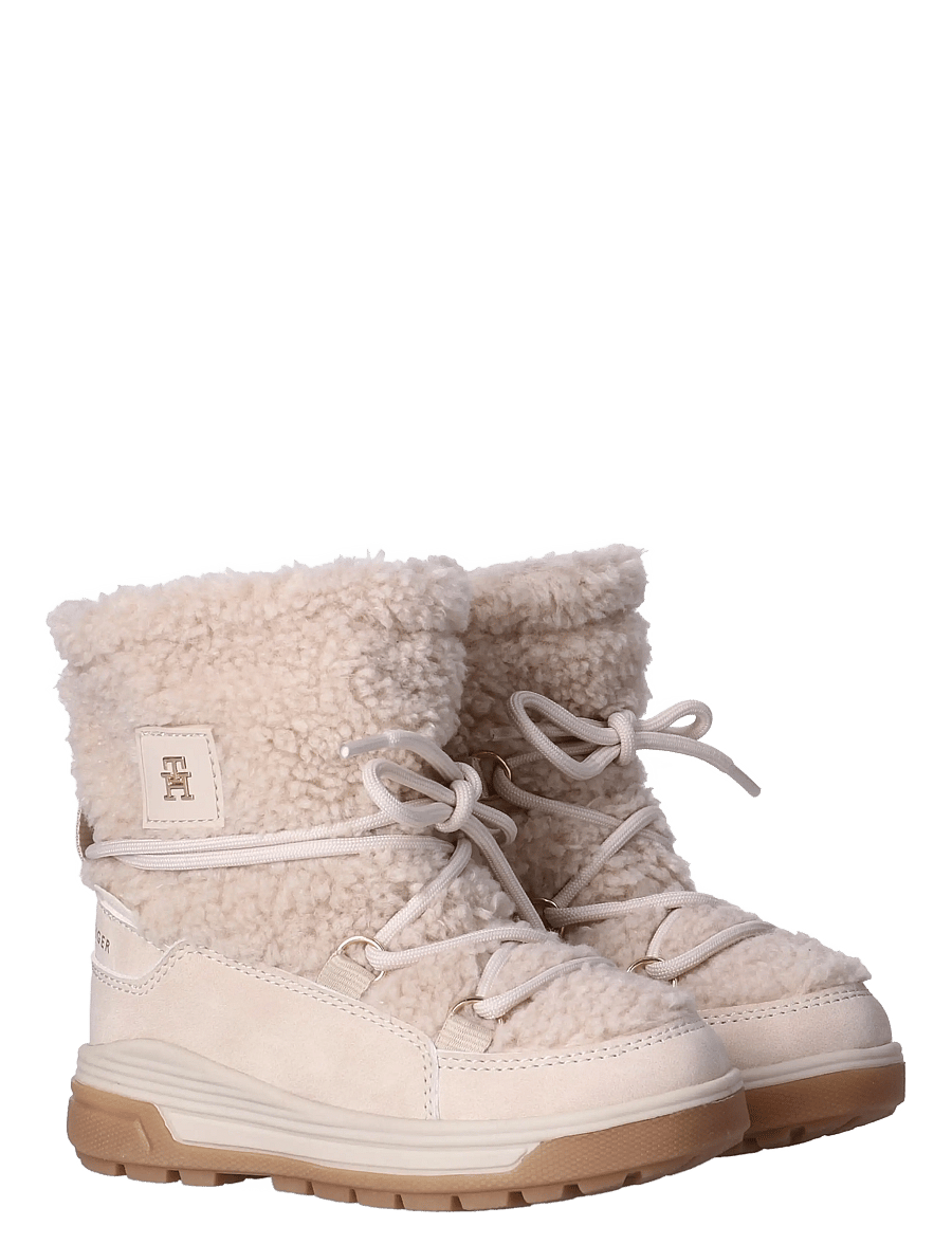 Tommy Hilfiger - FUNCTIONAL BOOTIE SAND - vinterstövlar - sand - 0