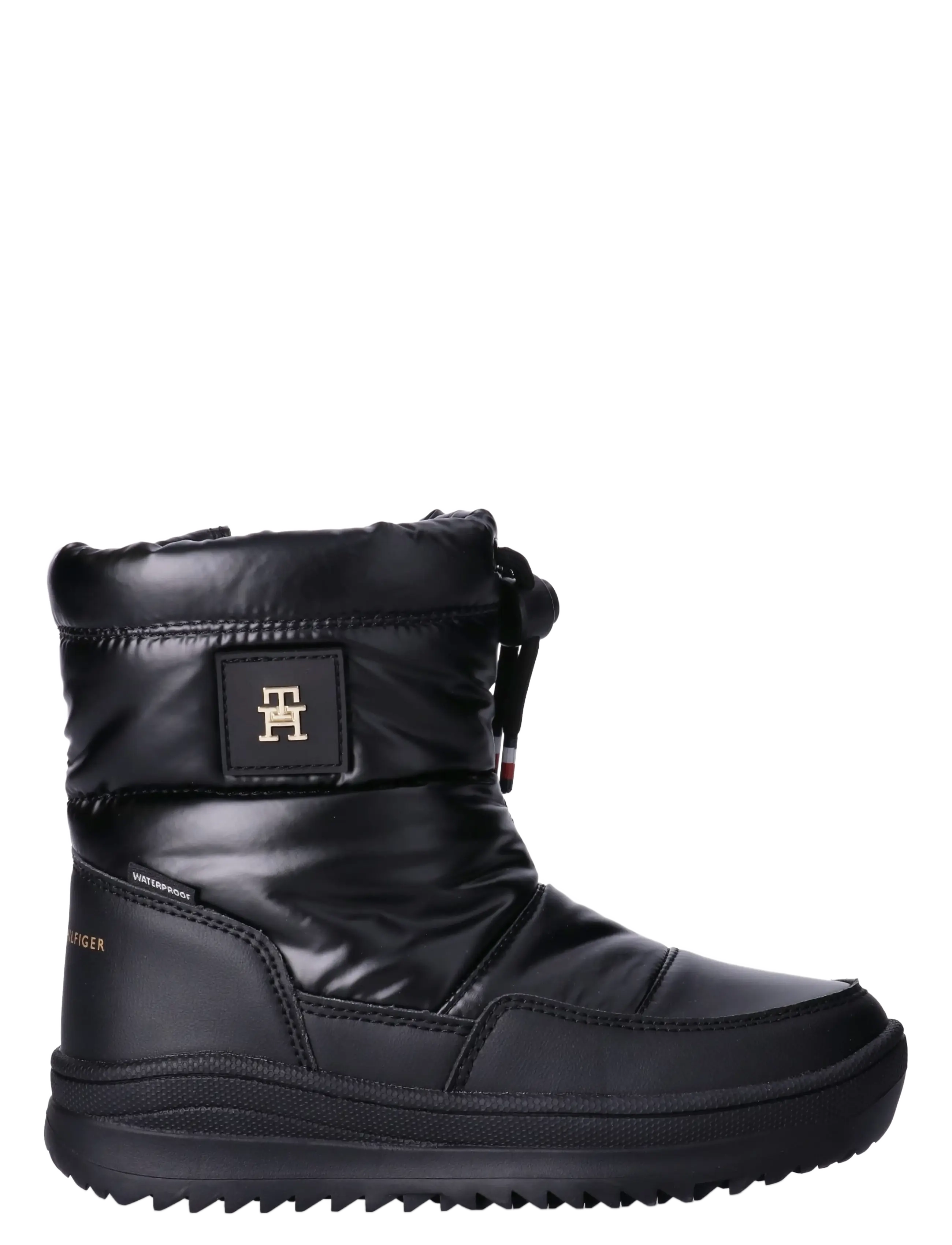 Tommy Hilfiger - FUNCTIONAL BOOTIE BLACK - vinterstövlar - black - 1